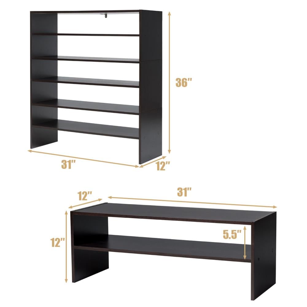 Costway HW61793NA Shoe-Racks - View #11