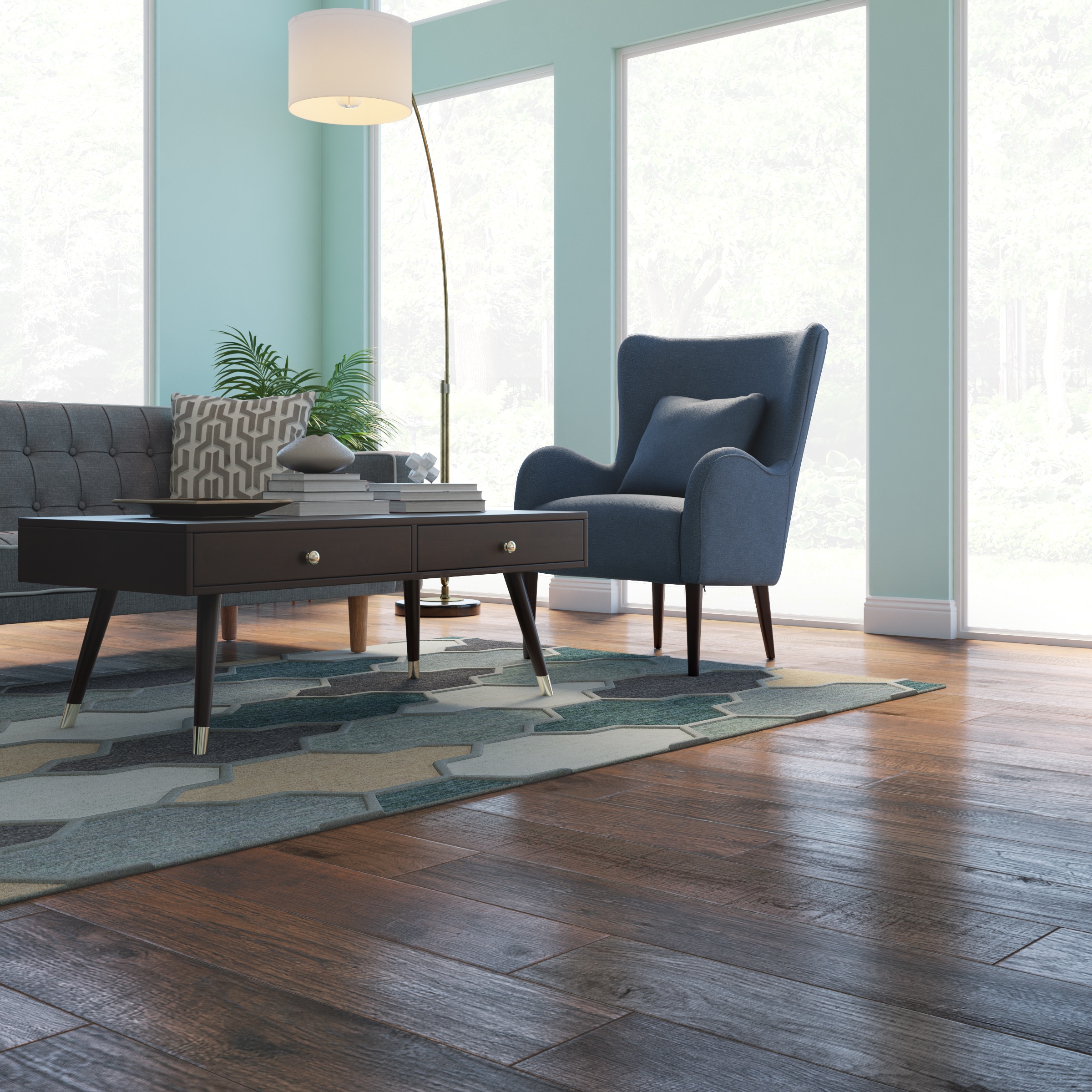 Pergo TimberCraft + WetProtect Crest Ridge Hickory 12-mm Thick Waterproof  Wood Plank 7.48-in W x 47.24-in L Laminate Flooring (19.63-sq ft) in the Laminate  Flooring department at Lowes.com