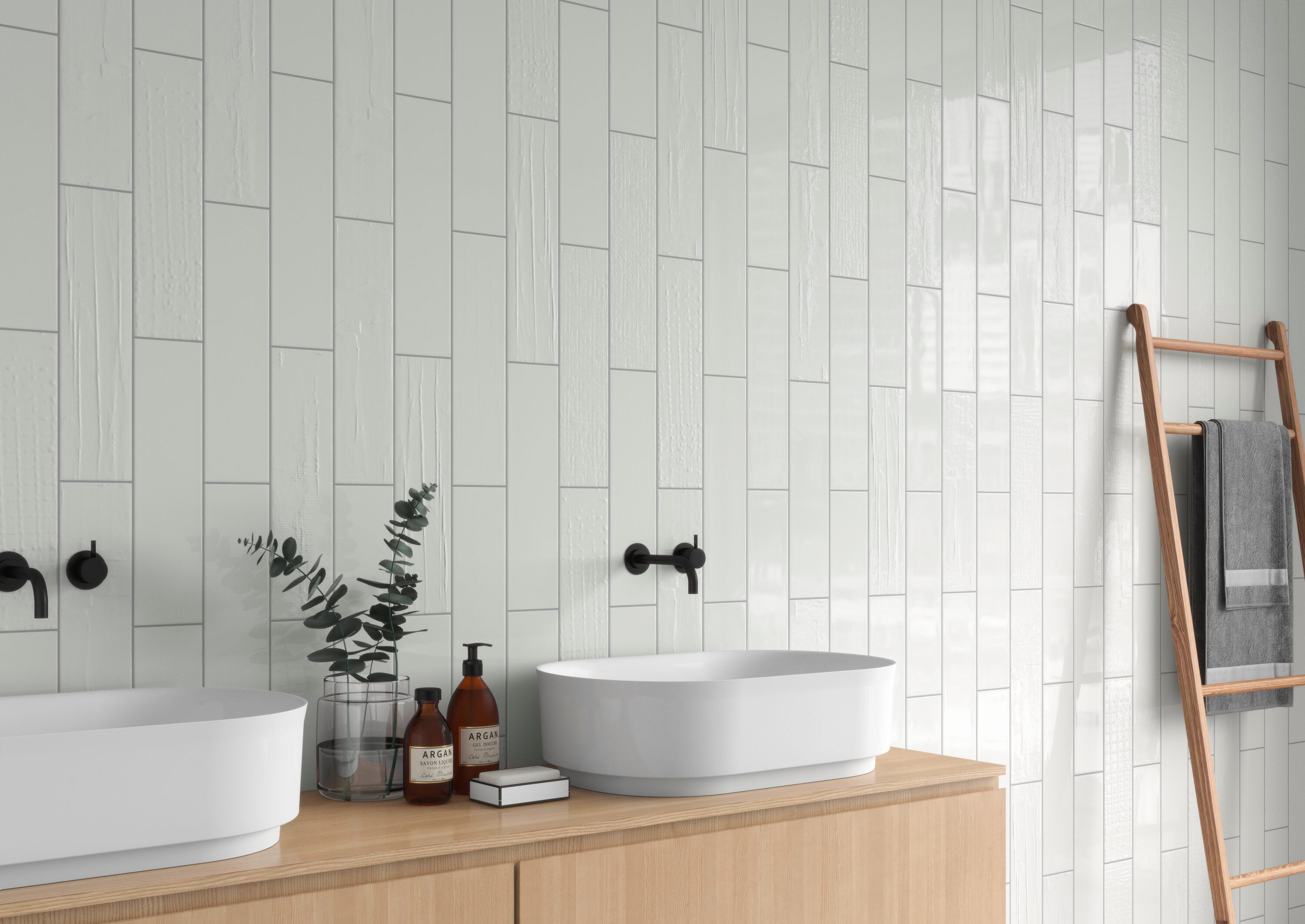 Andova Tiles Perfecto- Marvelli Bianca 4-in x 16-in Glazed Ceramic ...