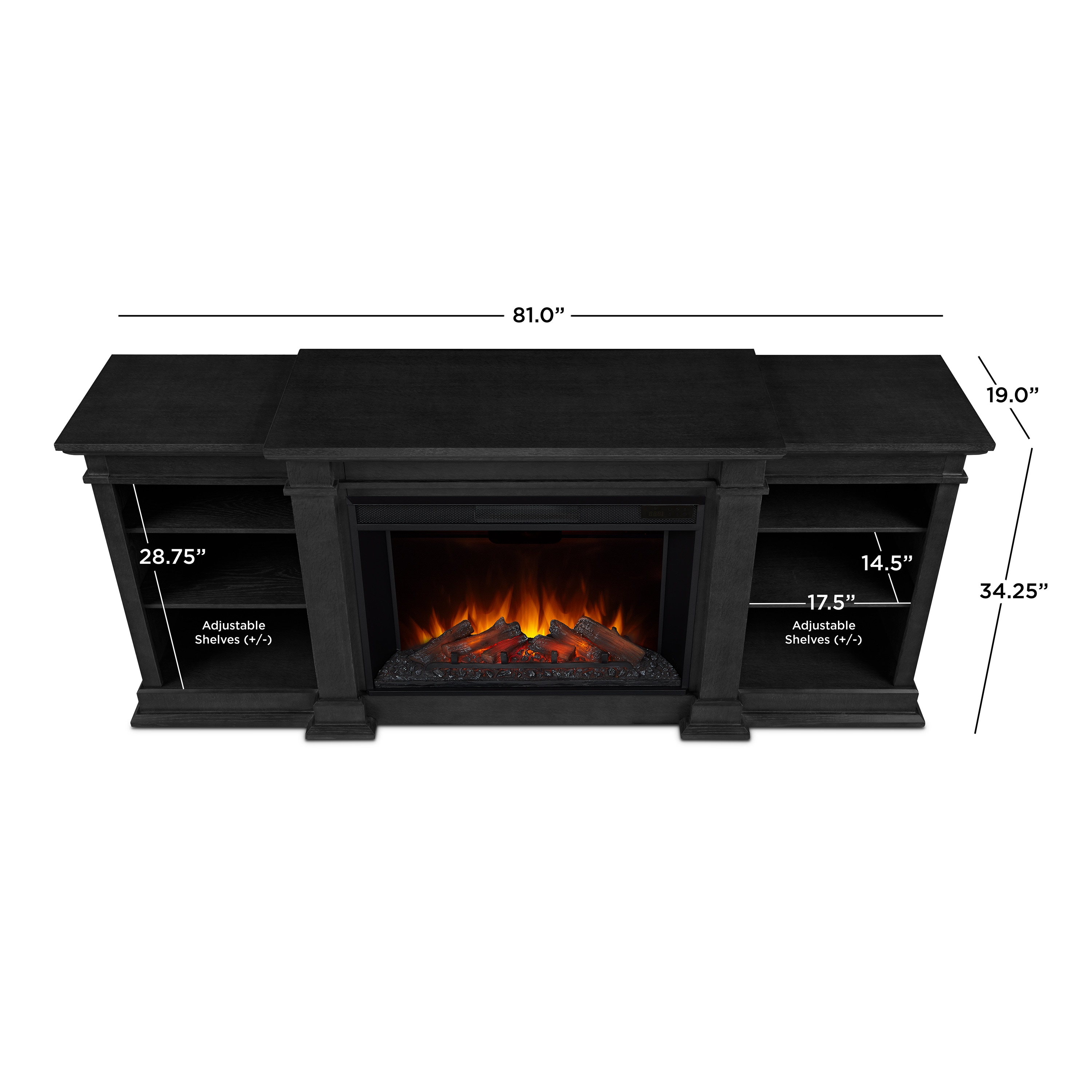 Real Flame 1290E-BLK Electric-Fireplaces - View #4