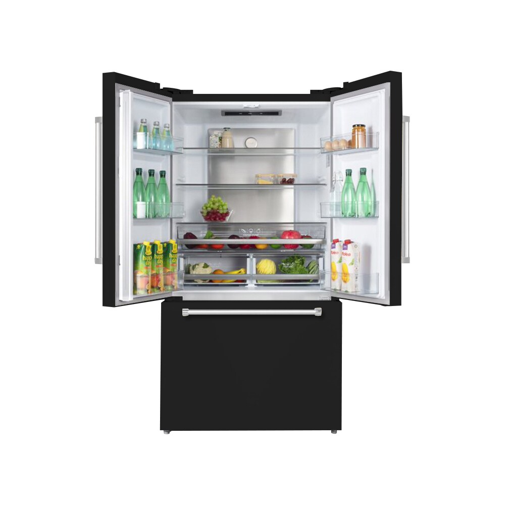 Hallman HBRFSFD36CMGB Bottom-Freezer-Refrigerators - View #2