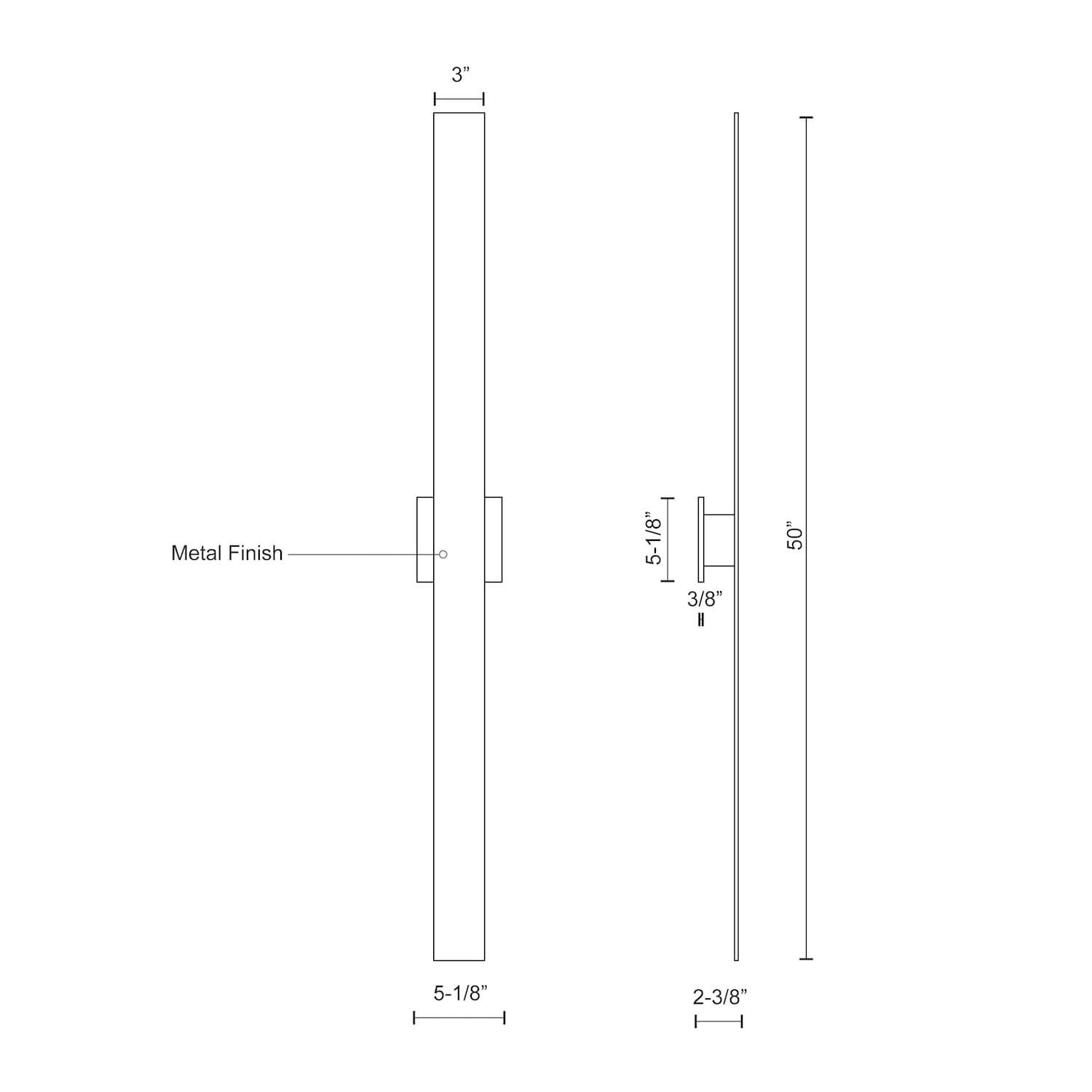 Kuzco Lighting AT7950-BK Outdoor-Wall-Lighting - View #2