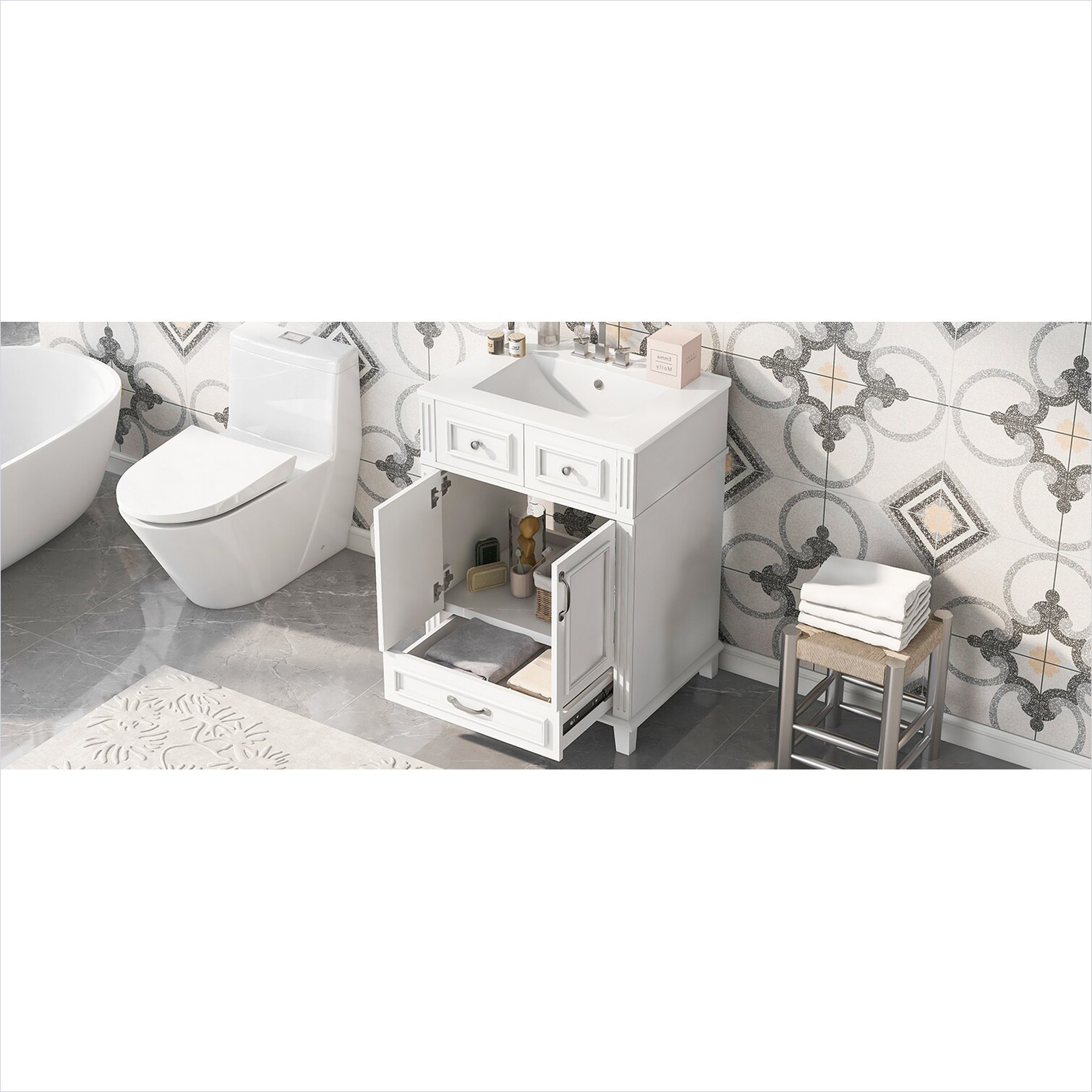 Watnature OB9U3243ENIH Bath-Vanity-Combo - View #7