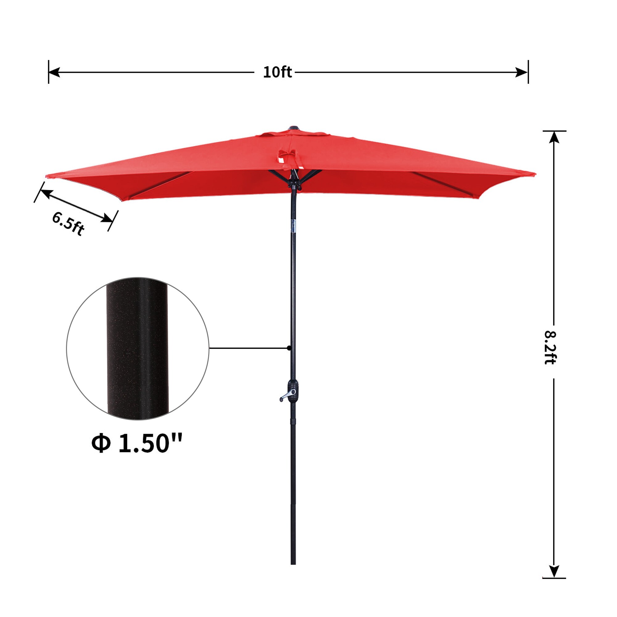 Mondawe 21300RDR-SM Umbrellas-2 - View #9