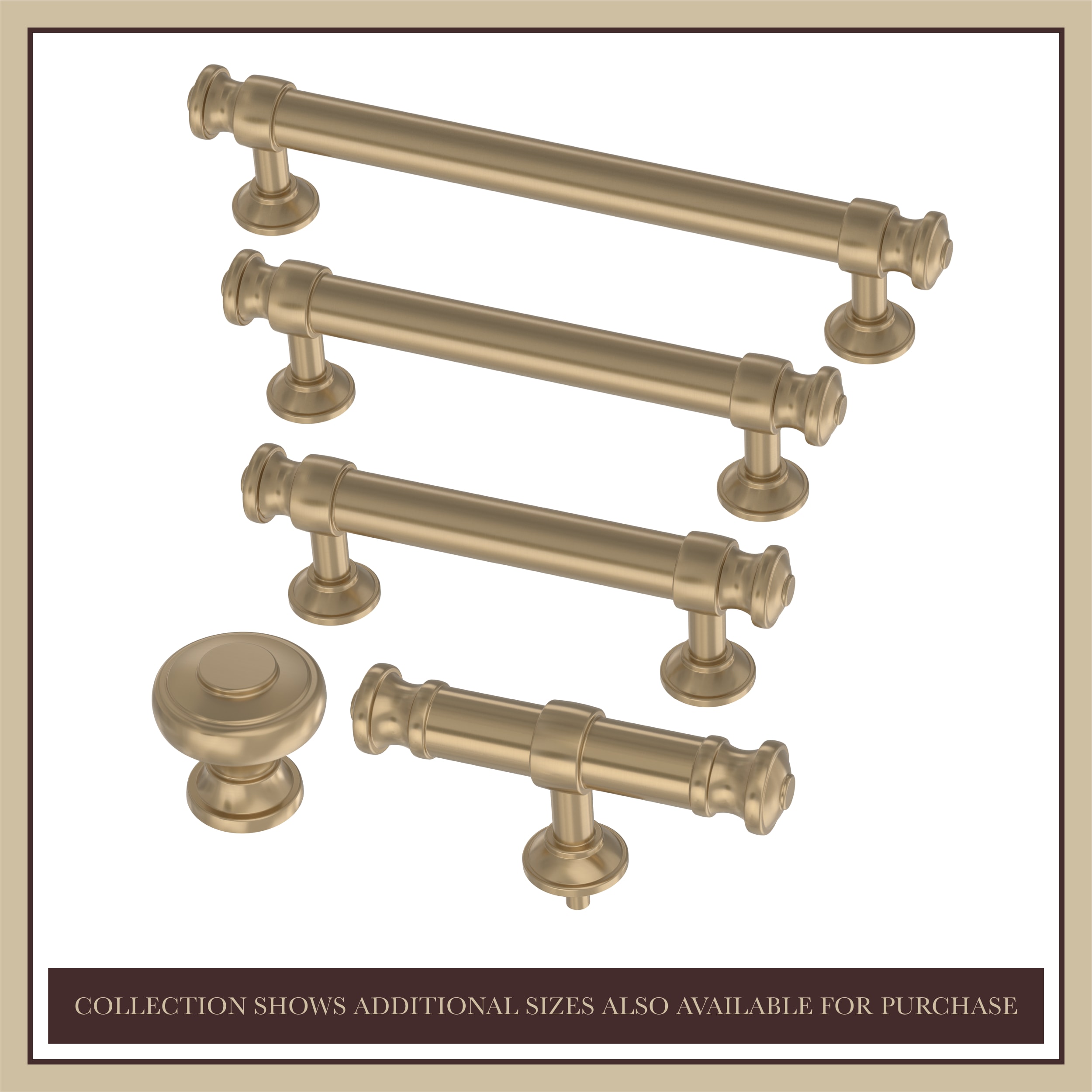 allen + roth P43463W-CZ-K1 Cabinet-Pulls - View #3