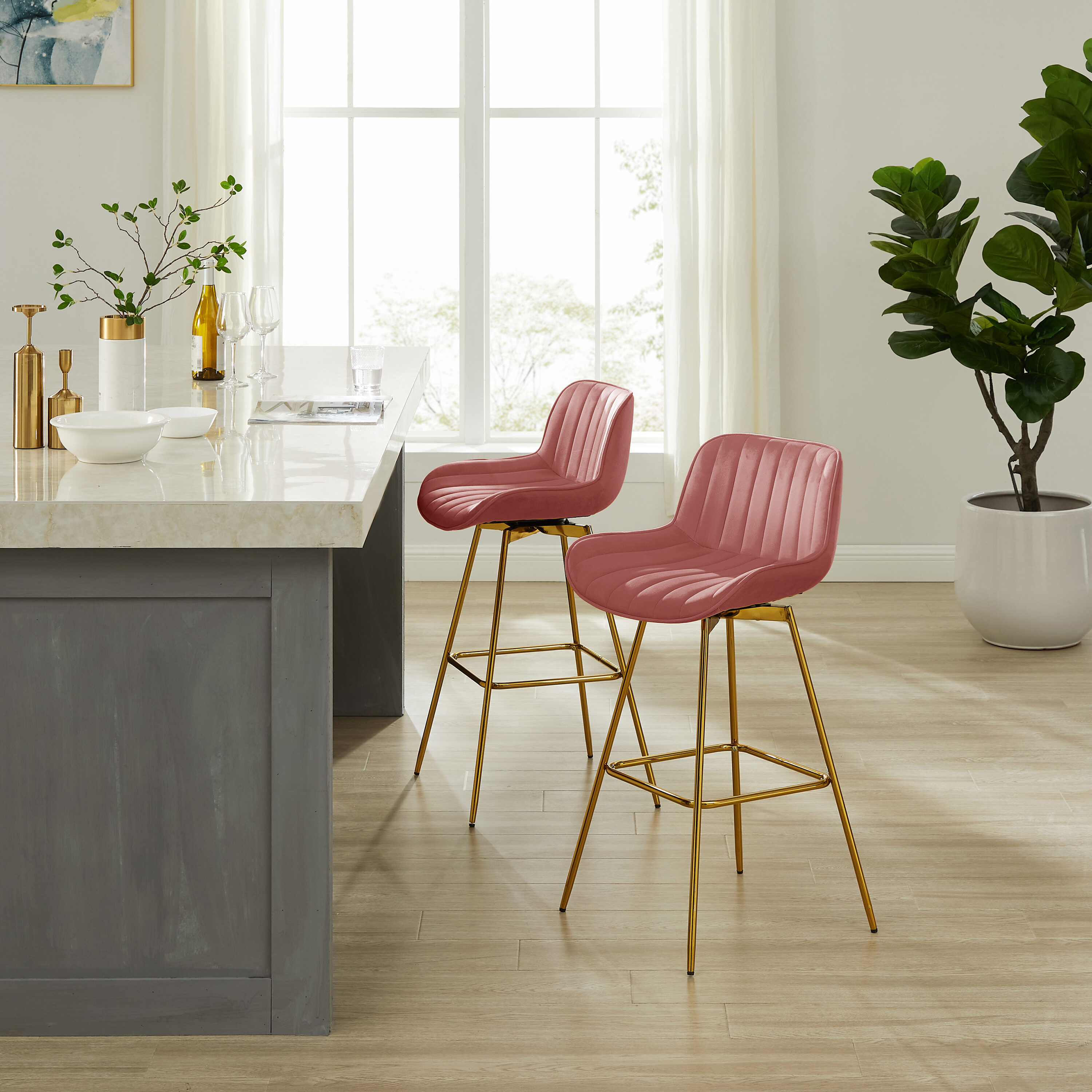 Art Leon BS012-PINK stools - View #5
