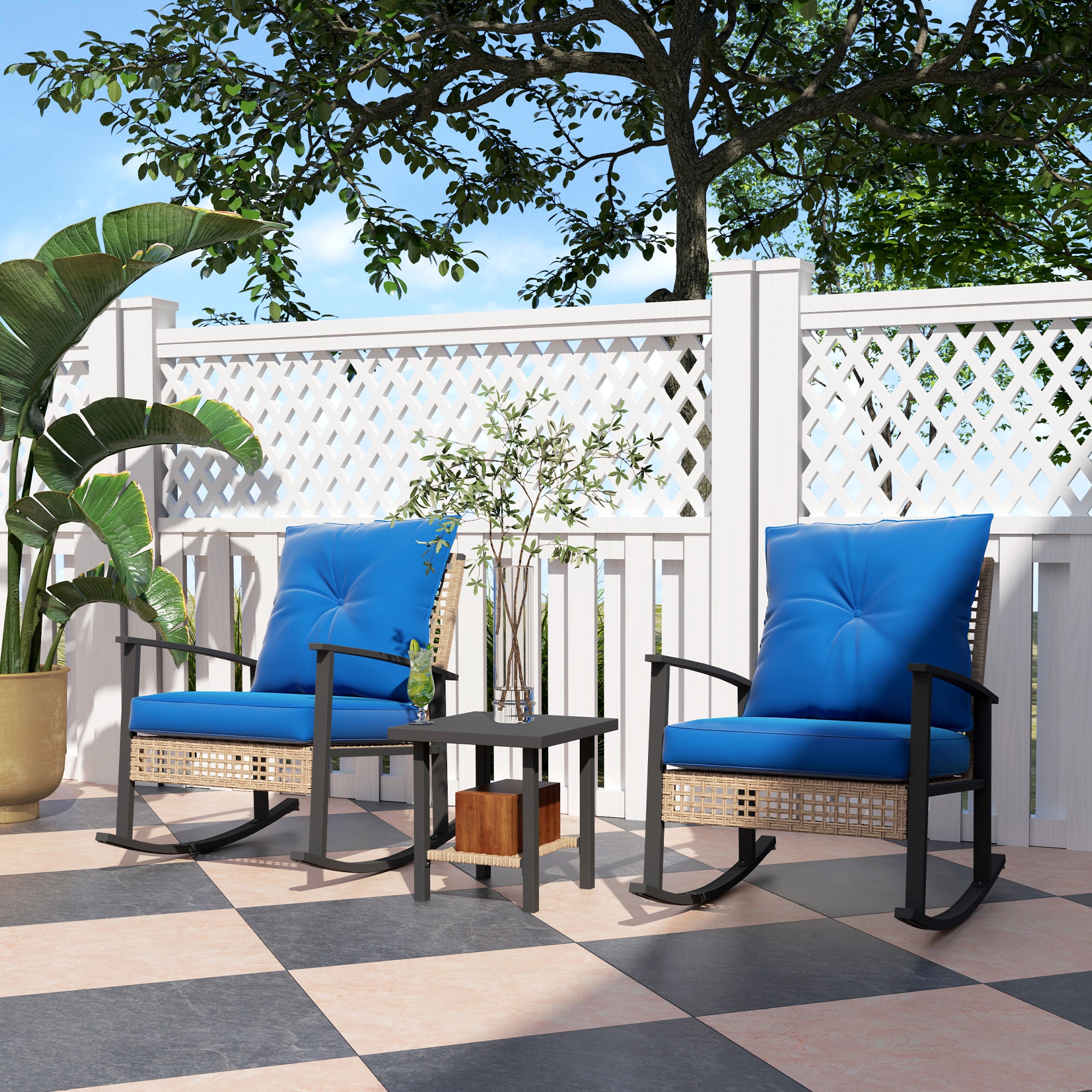 Tinyhomie LW-WEM-6261 Patio-Chairs - View #4
