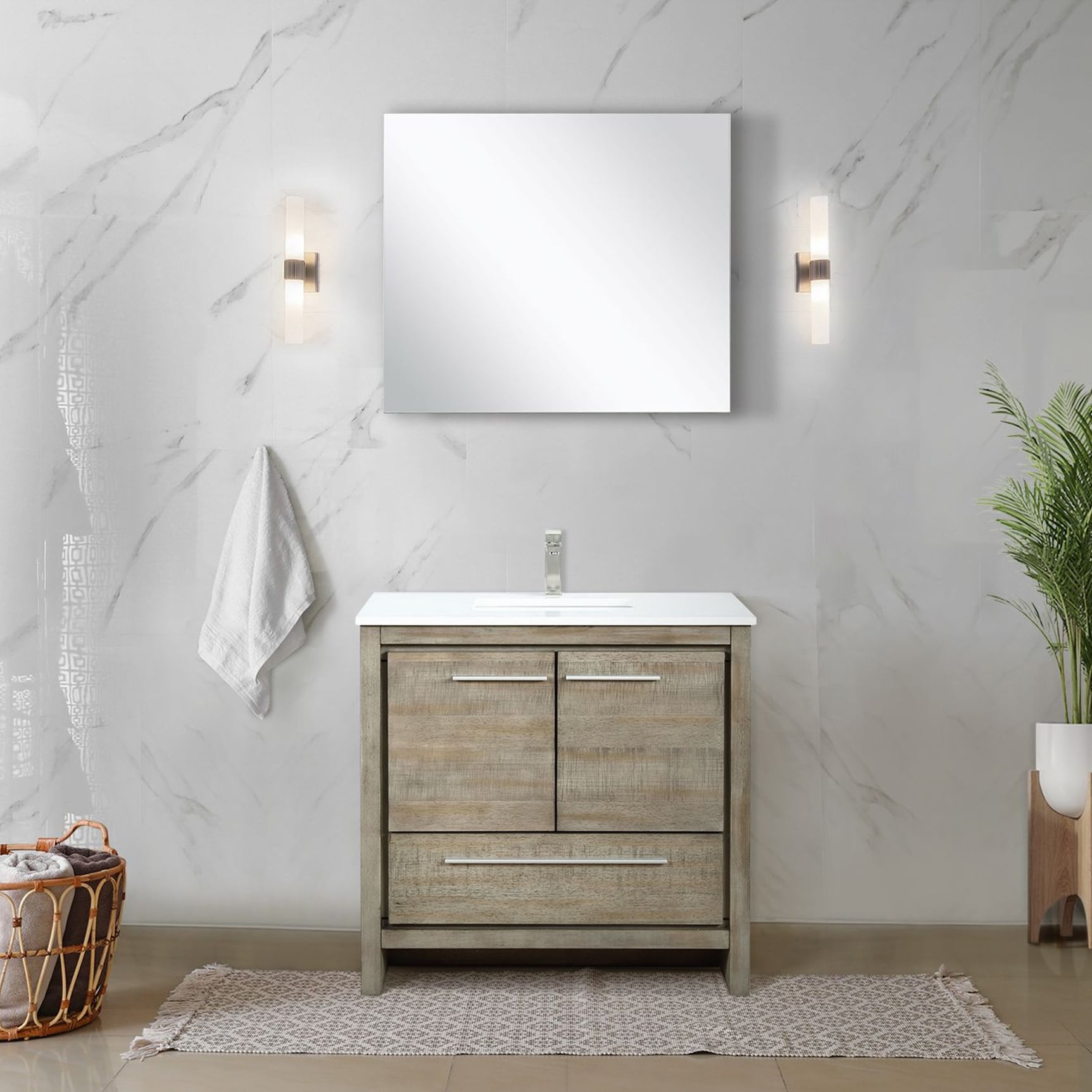 Lexora LLF36SKSOS000 Bath-Vanity-Combo - View #8