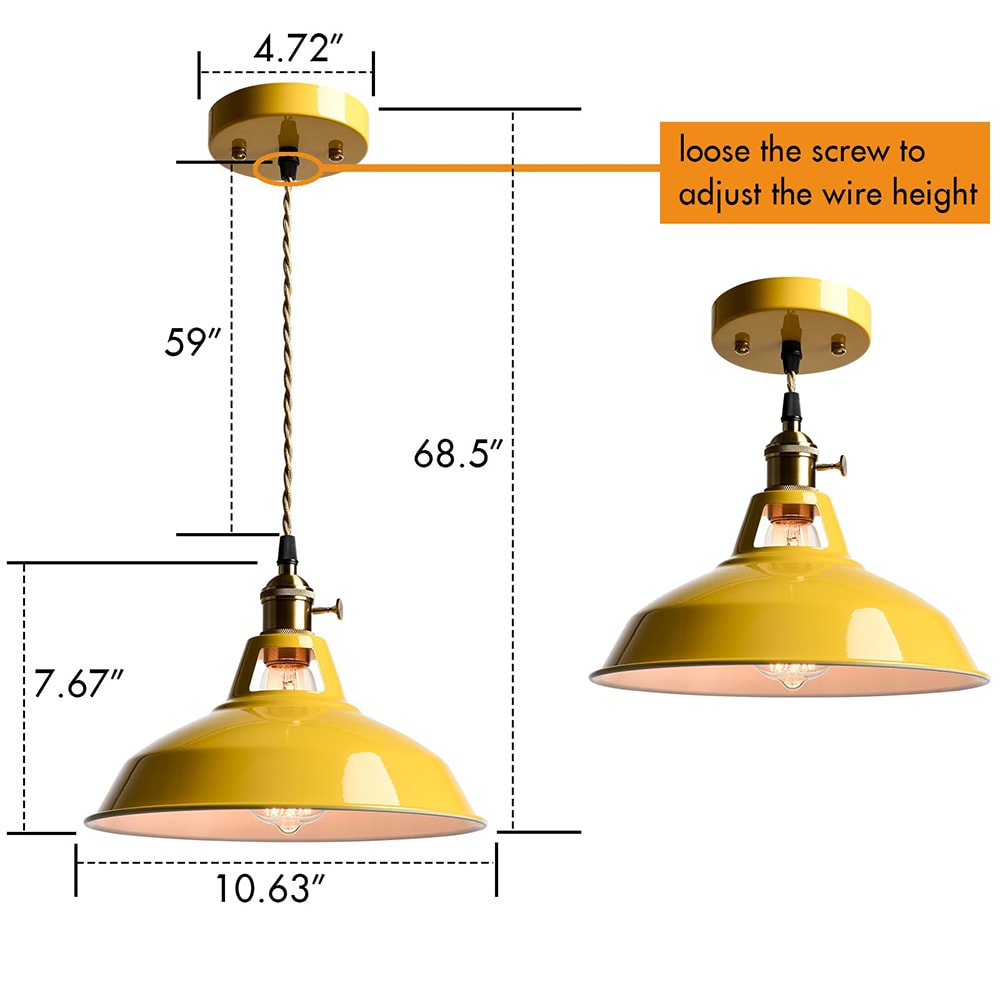 Claxy CL-T5378DU-Y Pendant-Lights - View #3