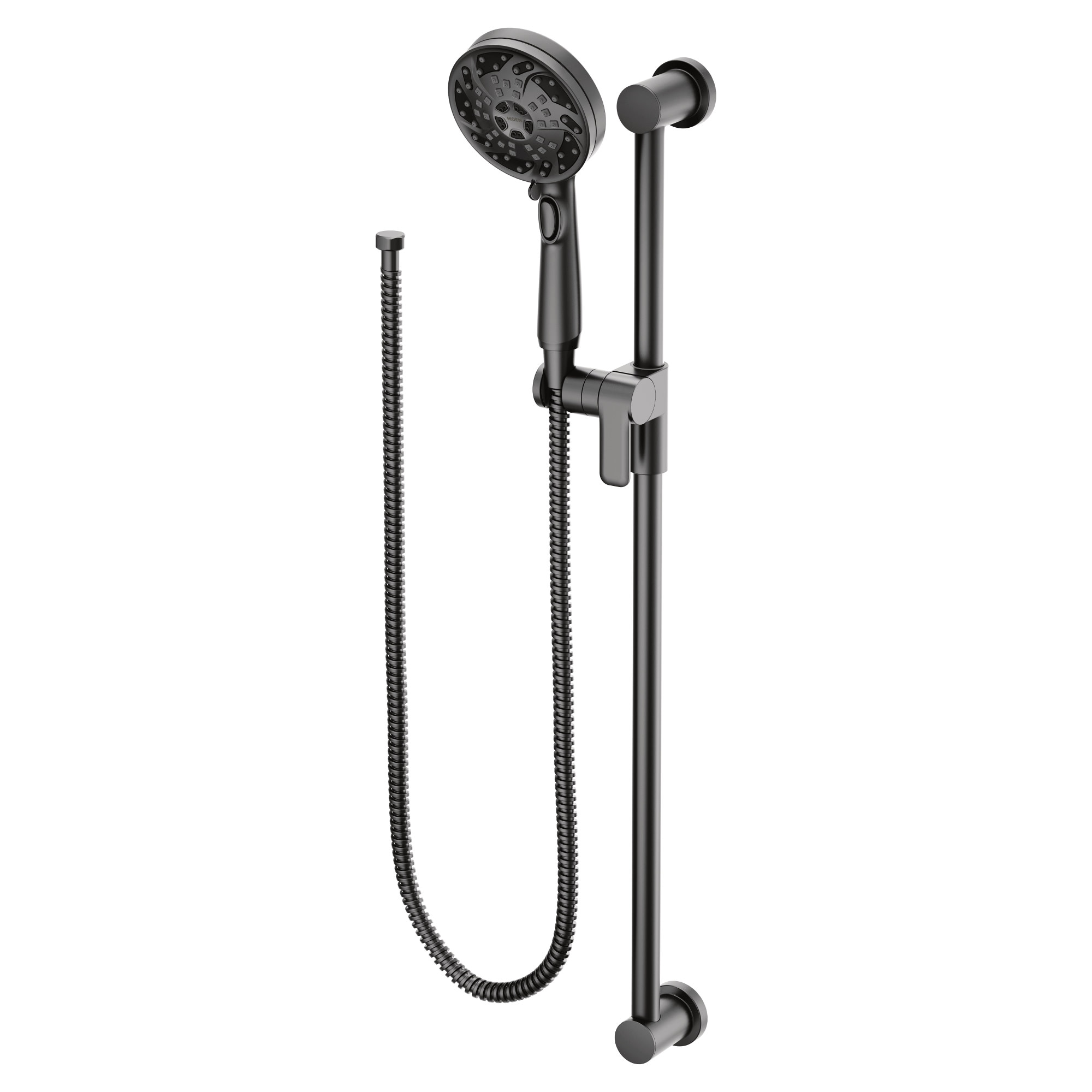 Moen 3670EPBL Matte Black Sold separately Sold separately Round Bathtub and shower Faucet (Valve Not Included)