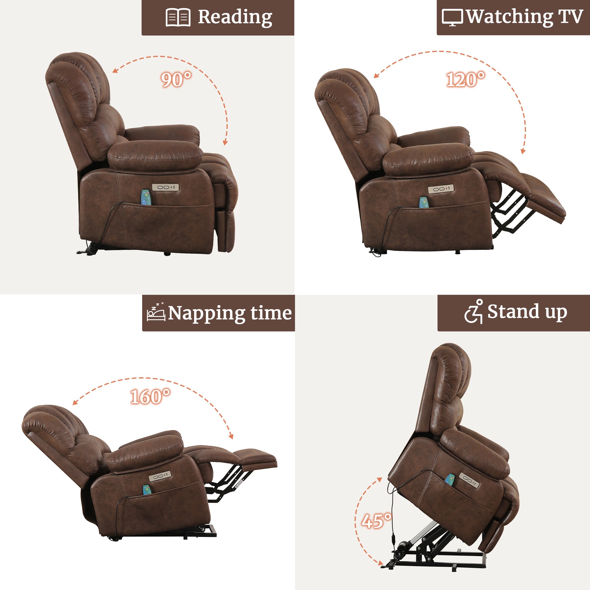 LUE BONA SN-009-03LS recliners - View #5