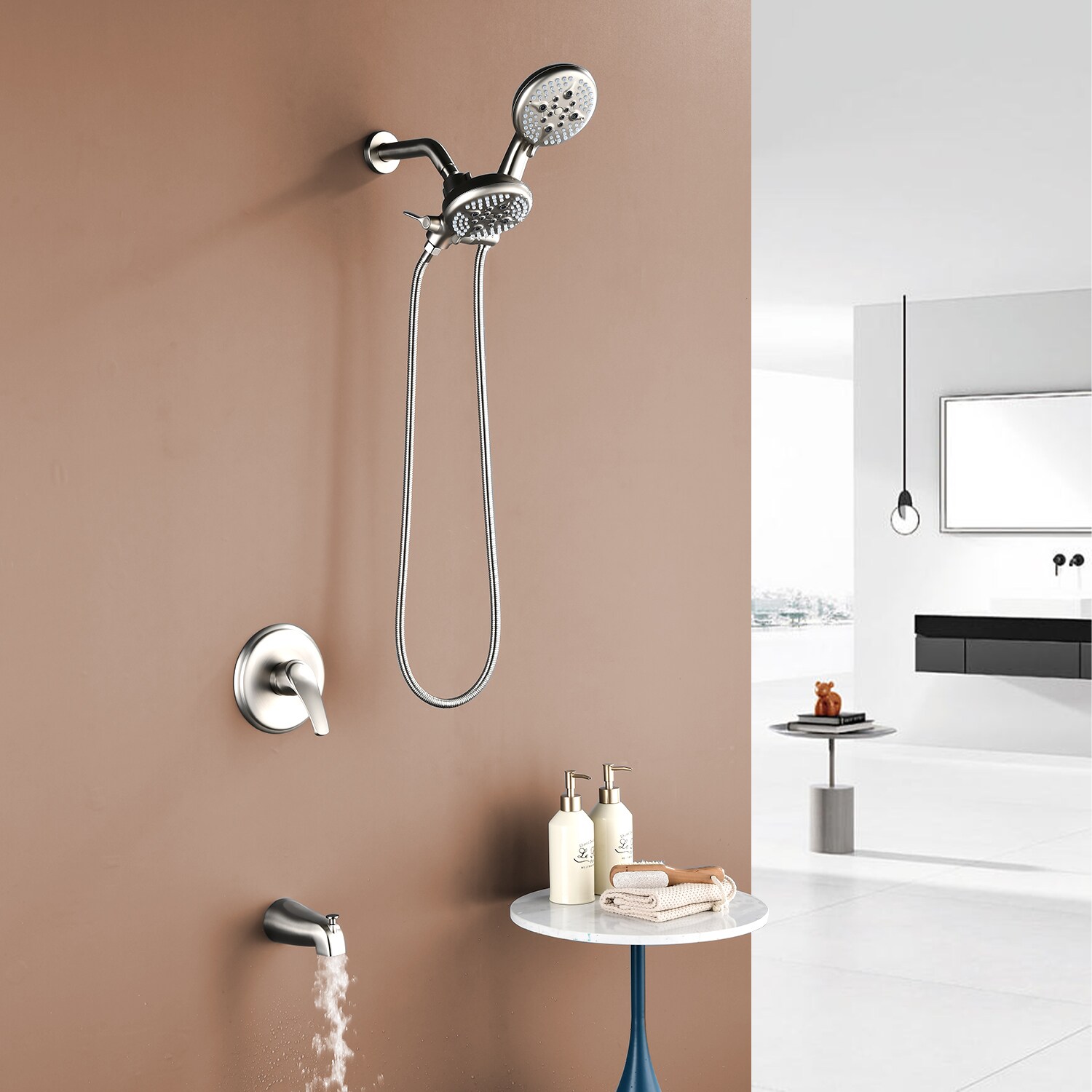 Clihome MS-BL-A3803-1BN Showerhead-Bar-Panels - View #3