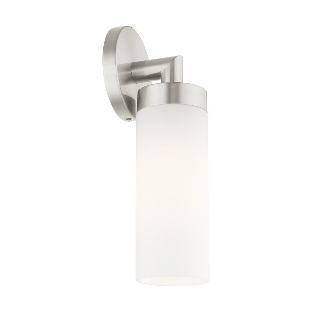 Aero 11.75'' Brushed Nickel Contemporary Dimmable Wall Sconce