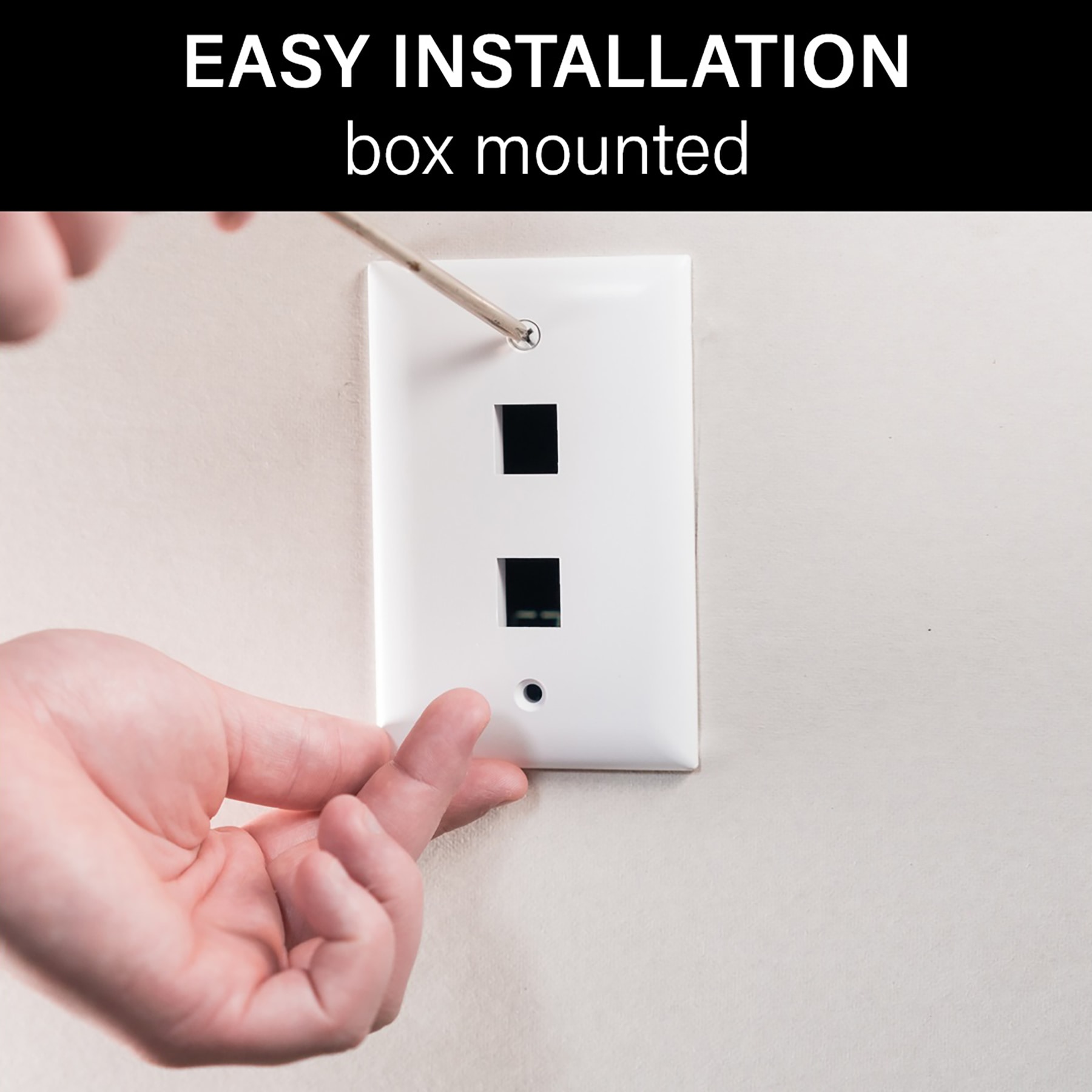 On-Q/Legrand F3402-WH-V1 Electrical-Wall-Plates - View #3
