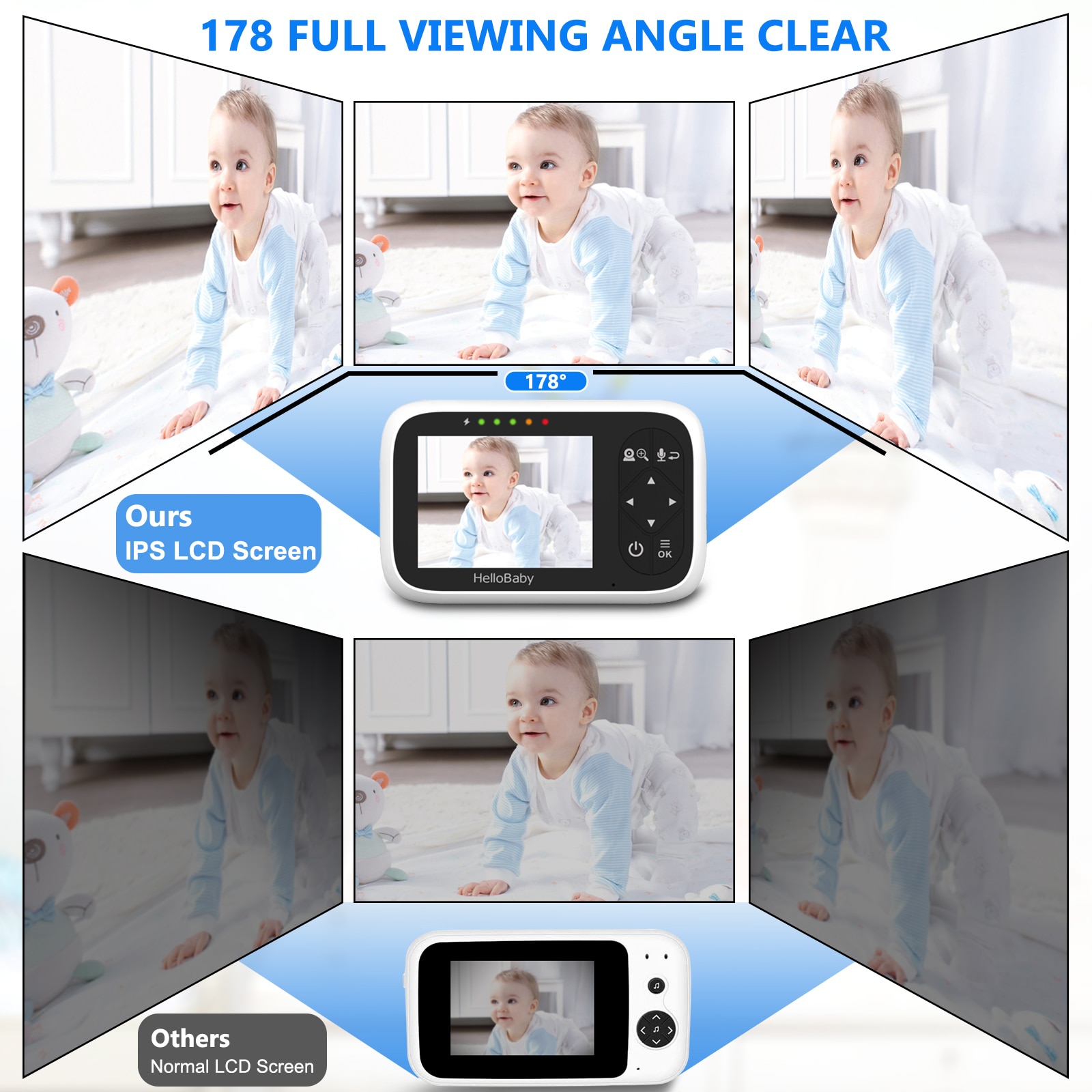 HelloBaby HB2036 Baby-Monitors-Accessories - View #2