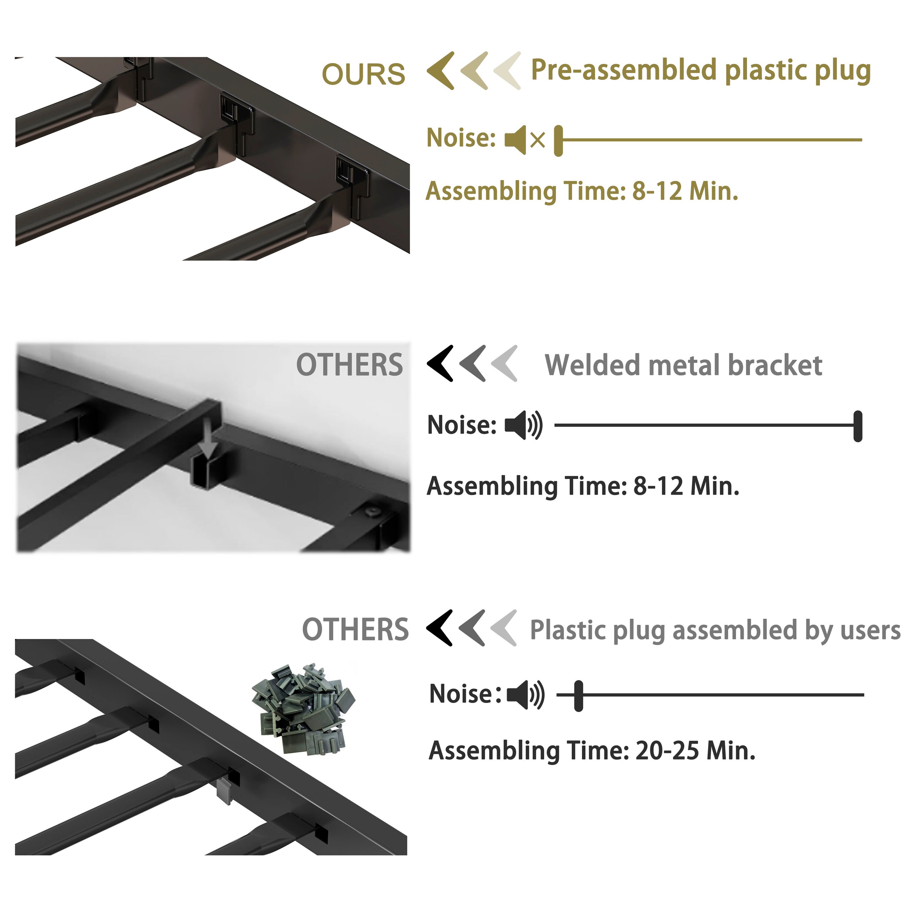 Tatayosi JJ-3P319019 Bunk-Beds - View #7