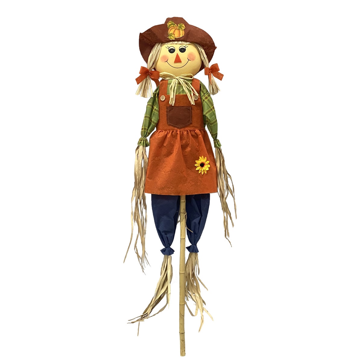 Holiday Living 5ft Scarecrow Free Standing Decoration Scarecrow at
