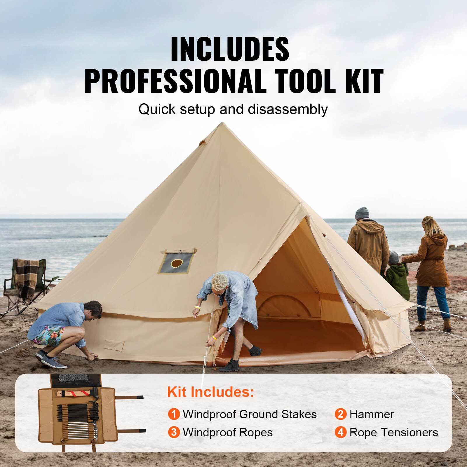 VEVOR ZPMGB6MMBK0000001V0 tents - View #6
