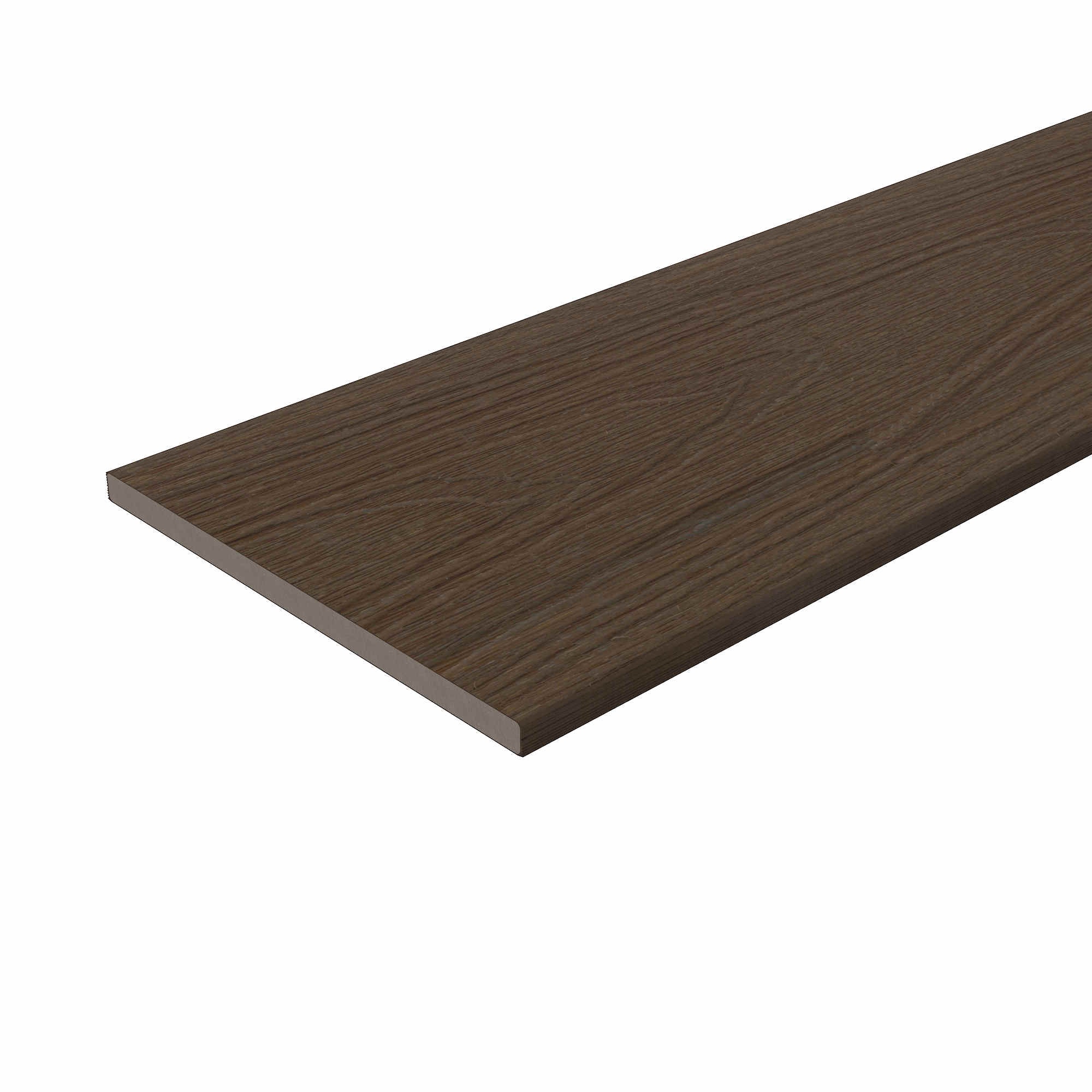 NewTechWood US05-12-G9-IP Fascia 1-in x 6-in x 12-ft Brazilian Ipe Solid edge Composite Deck board