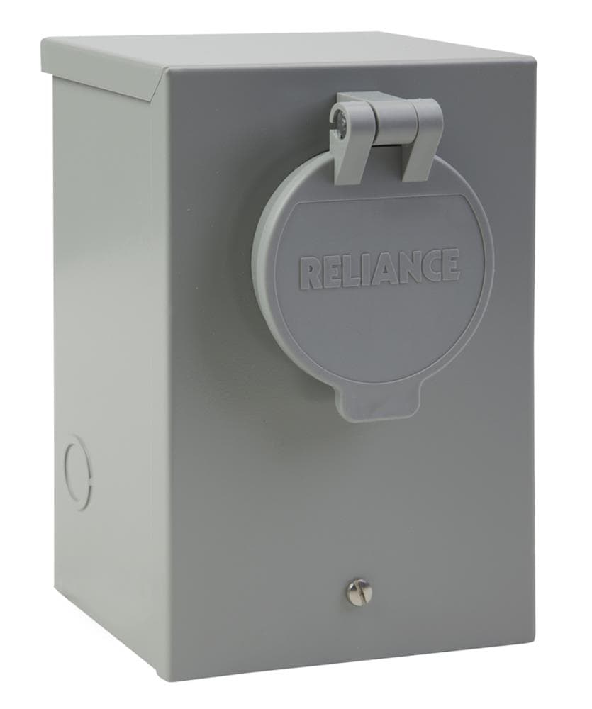 Reliance 30-Amp-Space Generator Power Inlet Box #PR30
