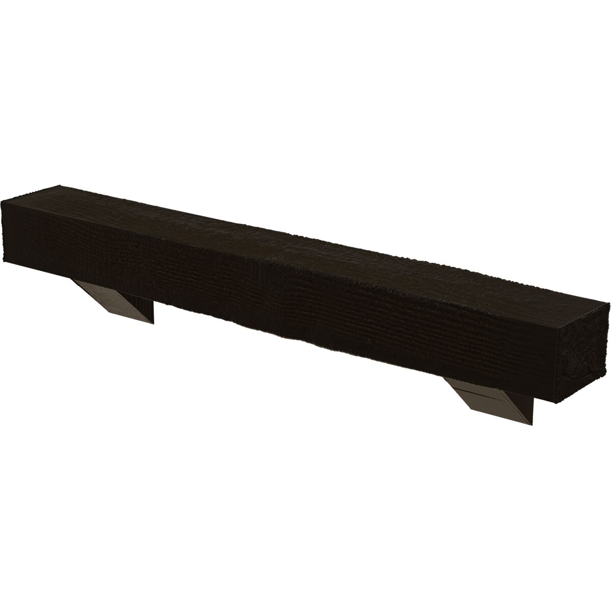 Ekena Millwork MANURS06X08X48BKNS Mantel-Shelves - View #3
