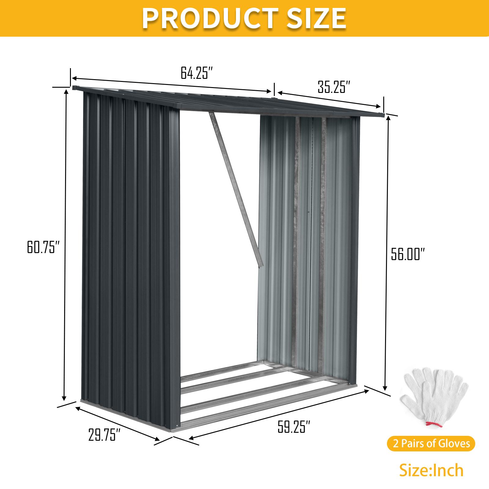 Bayfeve BF-71880-SD Metal-Storage-Buildings-Sheds - View #9