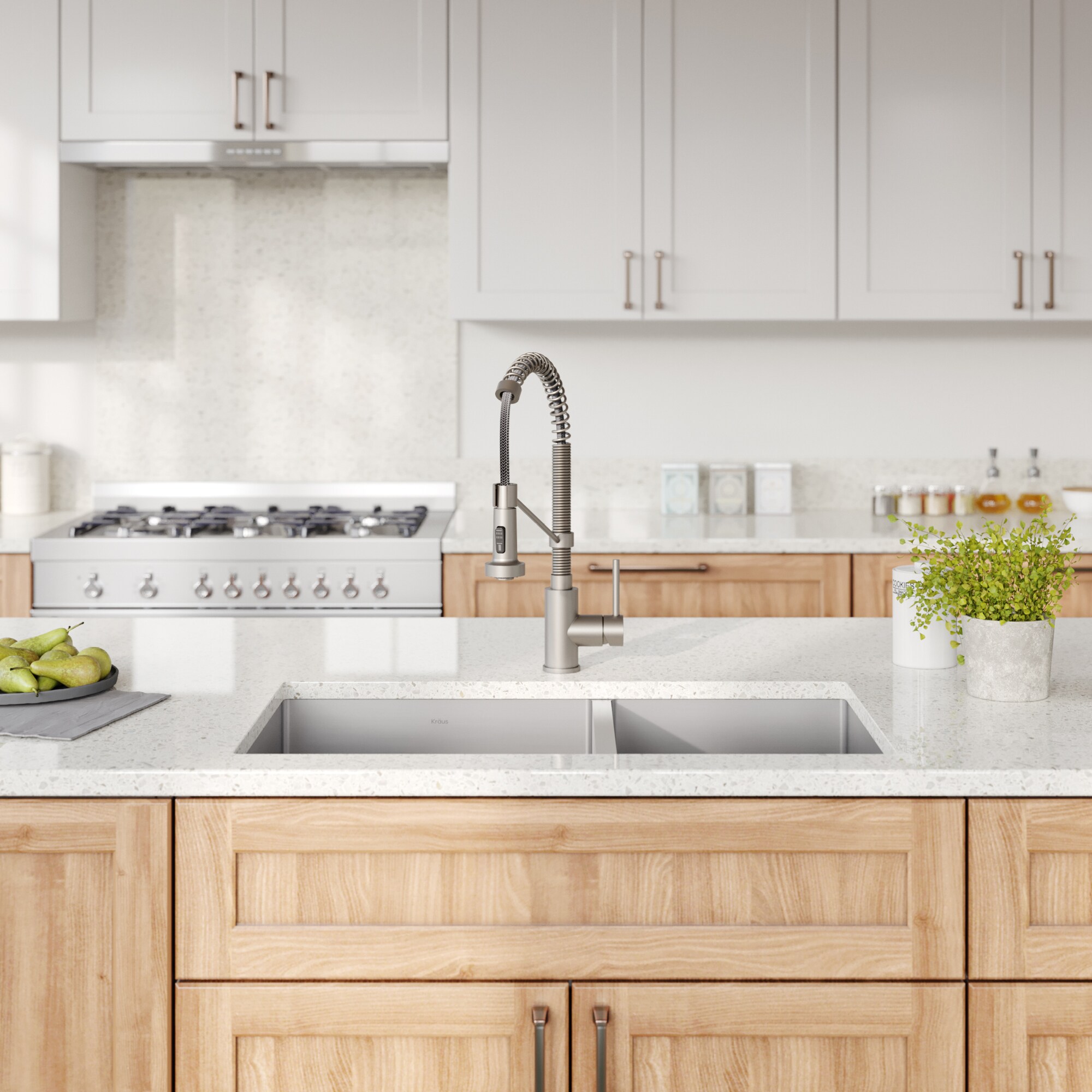 Kraus KHU103-33-1610-53SS Kitchen-Sinks - View #4