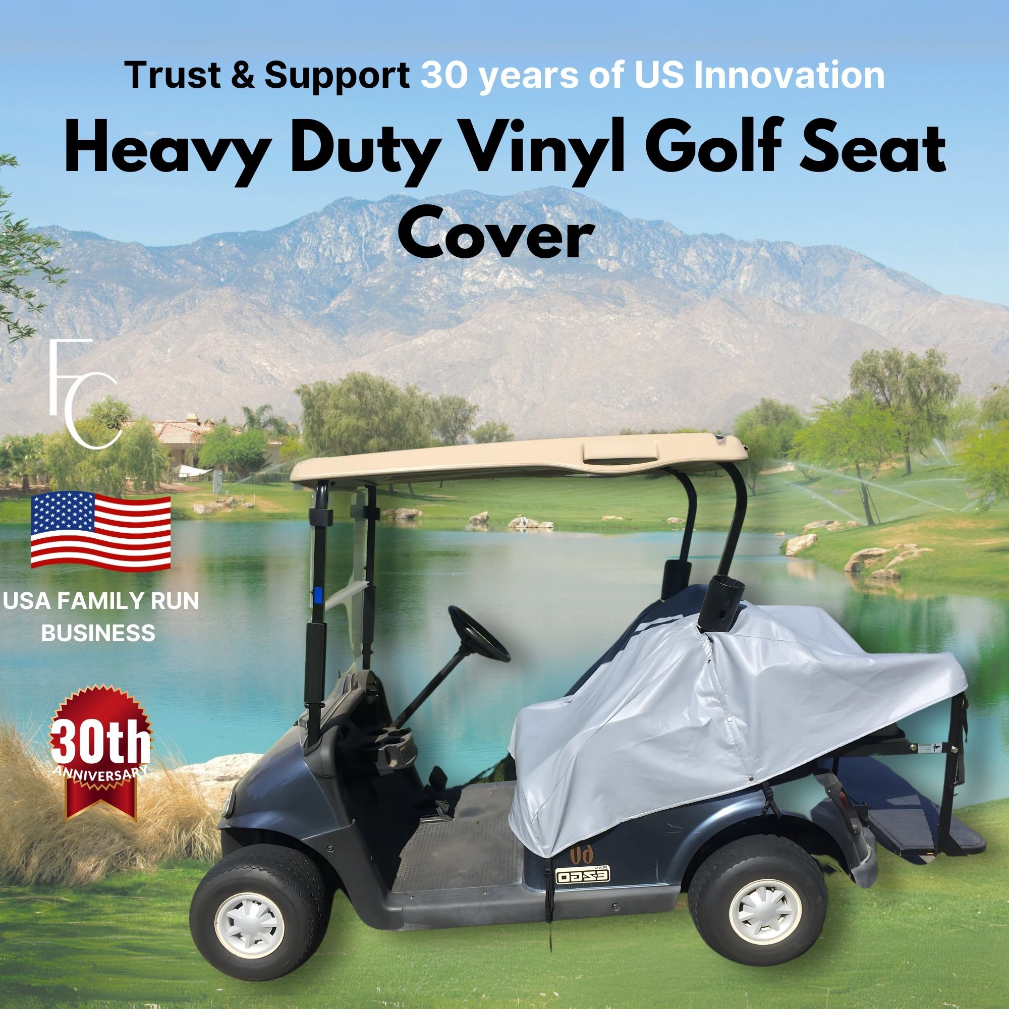 Formosa Covers VINYL GOLF SEAT Golf-Gear - View #6