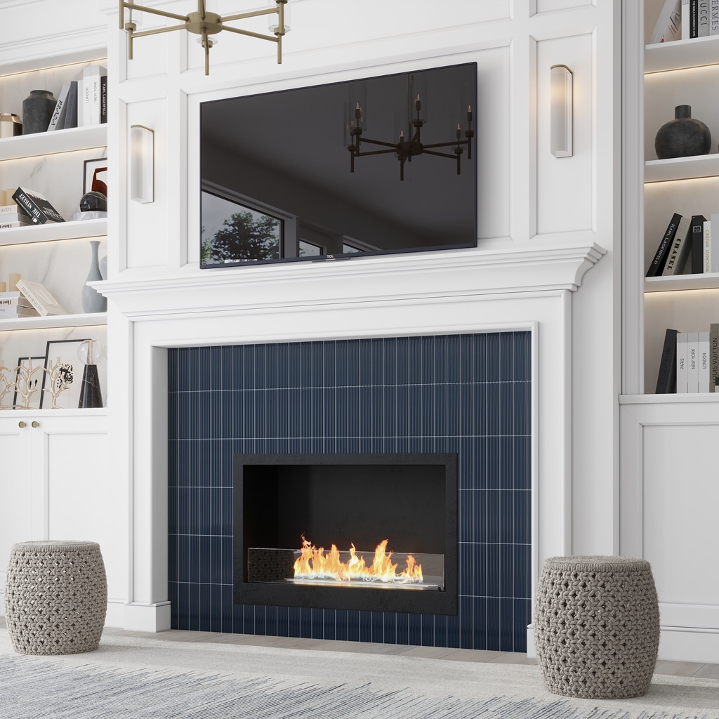 Apollo Tile RID88NAVDECGL Ceramic-Tile - View #2