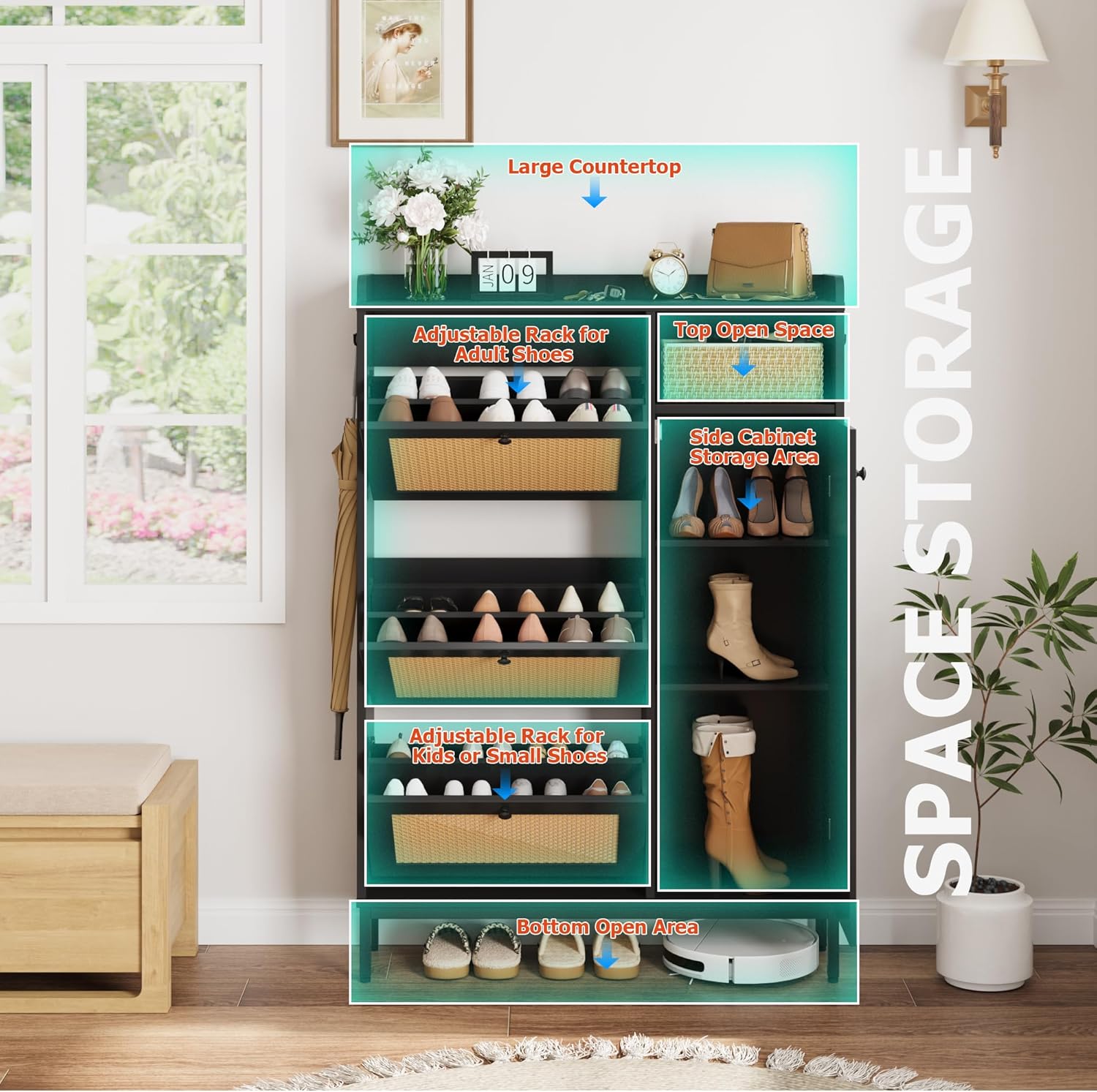 Qeetex LHF-XG-5915029 Shoe-Racks - View #4