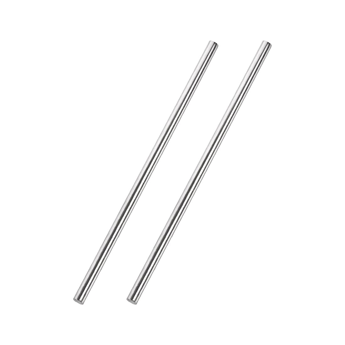 Unique Bargains 5mm x 200mm 304 Stainless Steel Solid Round Rod for DIY Craft 2pcs