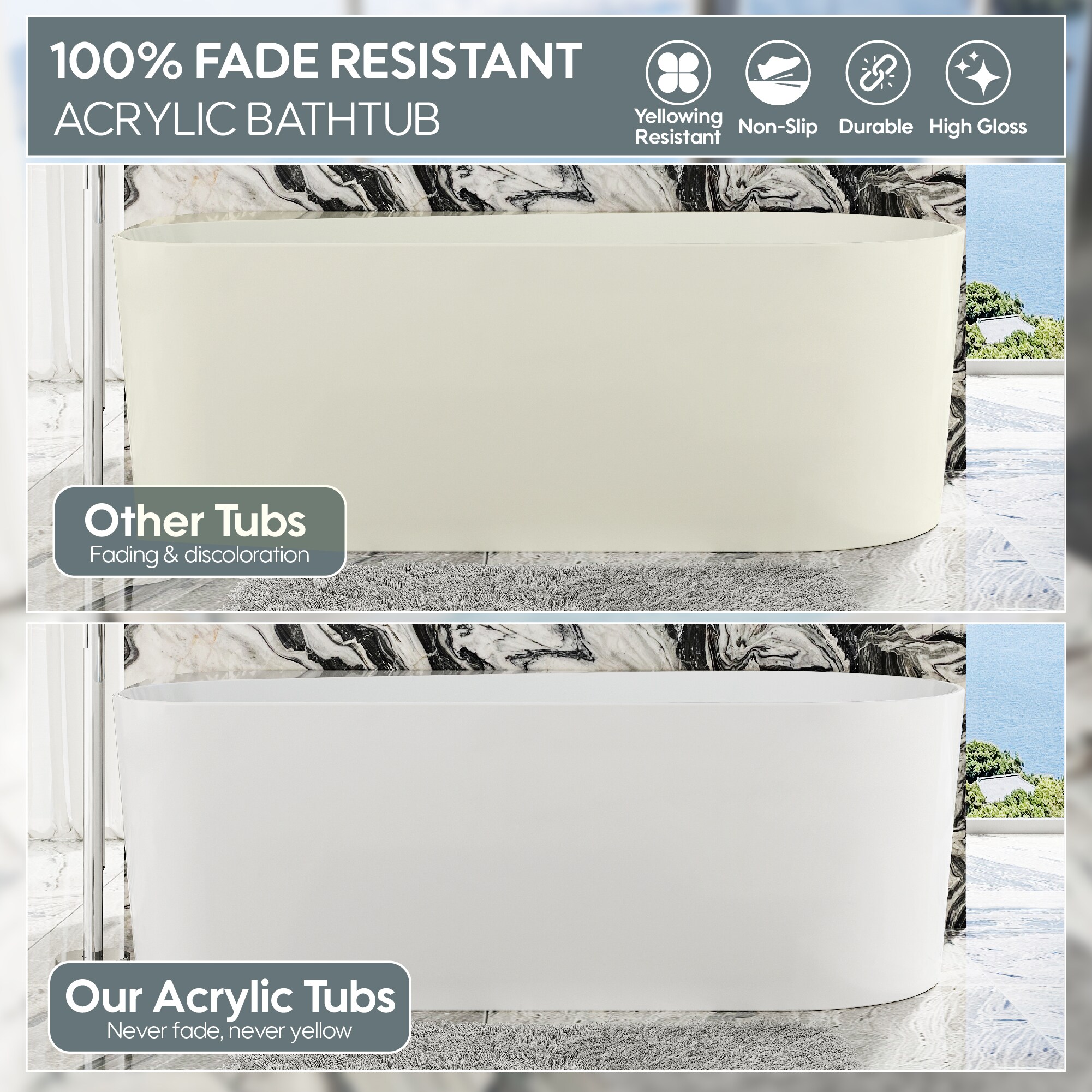 Forclover TUW-CE170 bathtubs - View #10