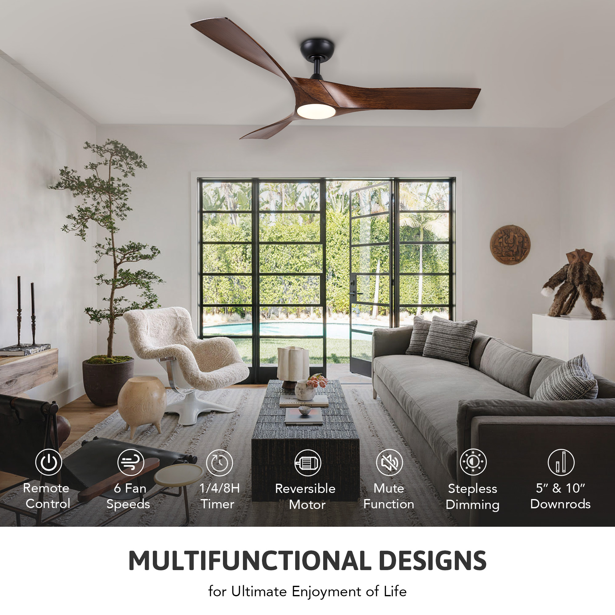 CO-Z CFN-1310-OZ Ceiling-Fans - View #3