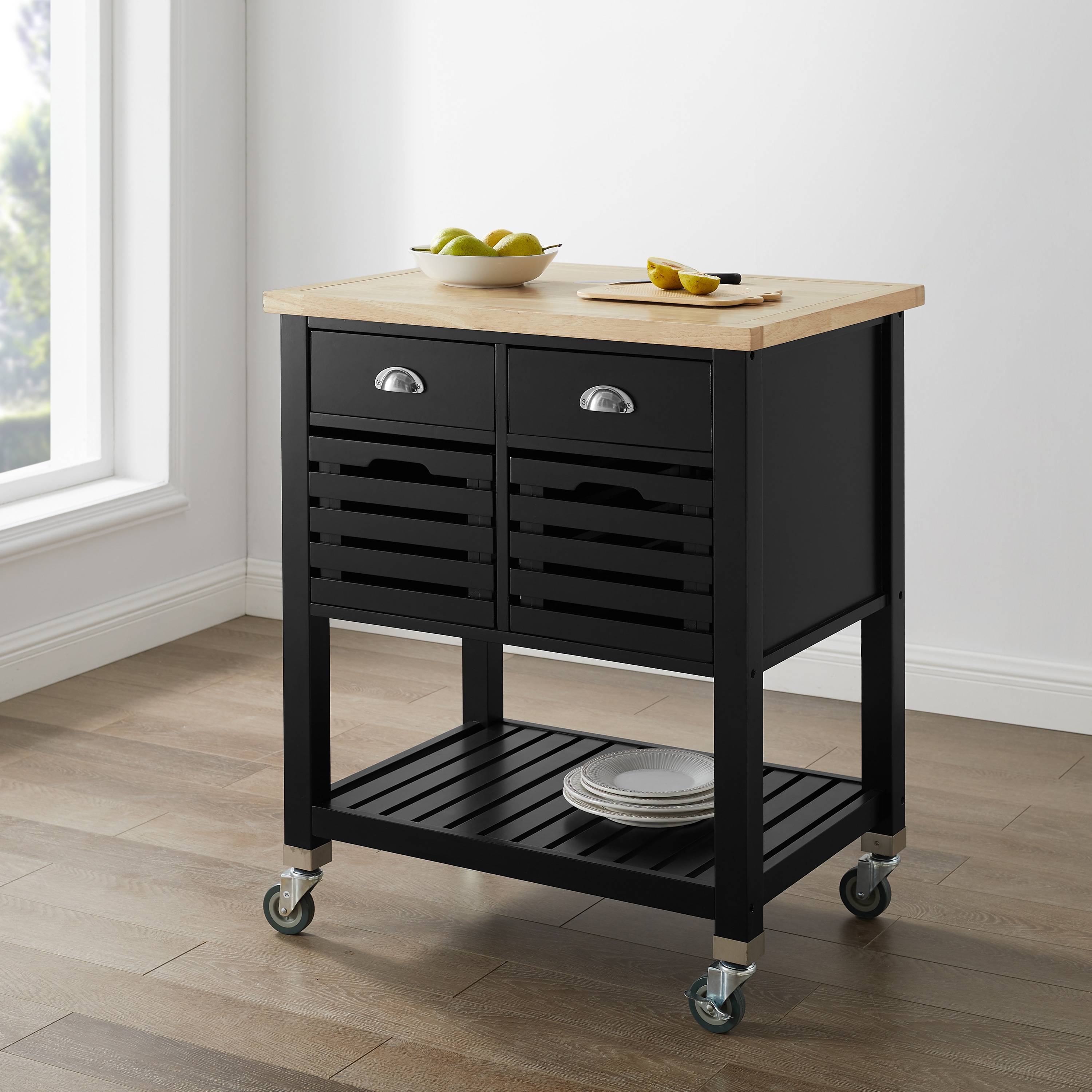 Linon KI111BLK01U Kitchen-Furniture - View #10