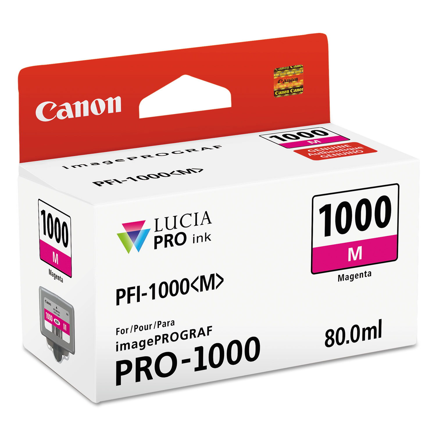 Canon 0548C002 (PFI-1000) Lucia Pro Ink Magenta