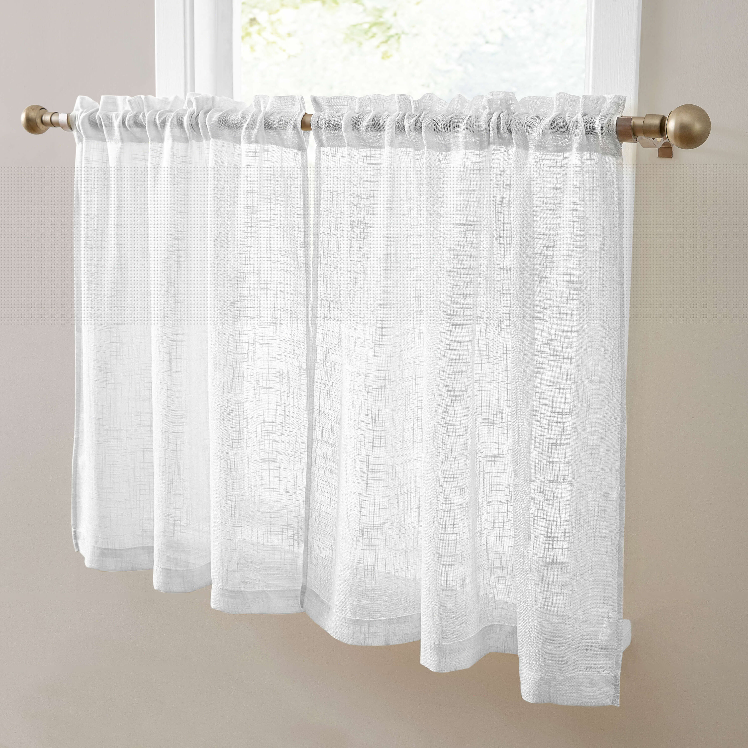 HLC.me ABY-RODP-TRS-WHT36 valances - View #9