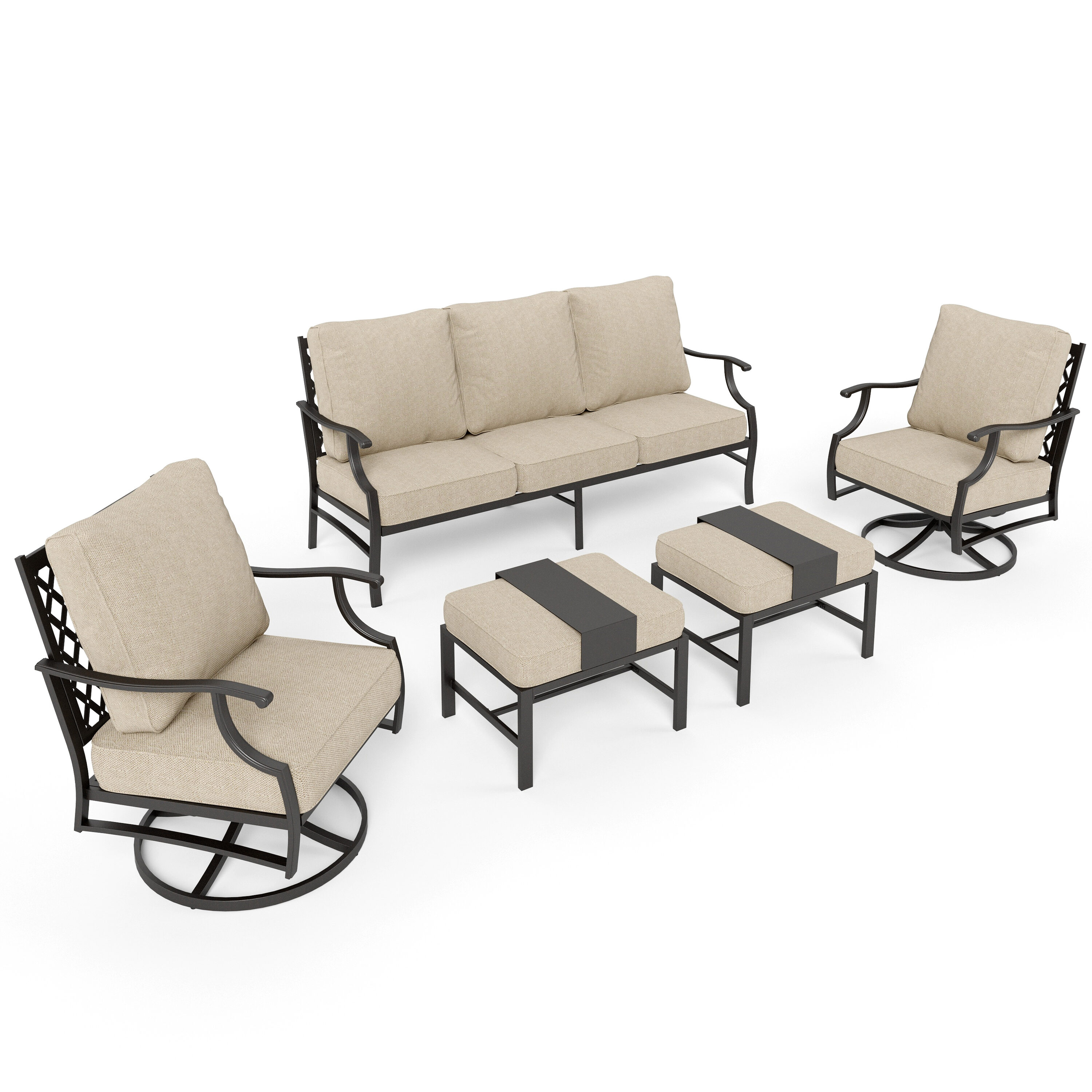 Sunshine Valley CP003-08-5 Patio-Conversation-Sets - View #2