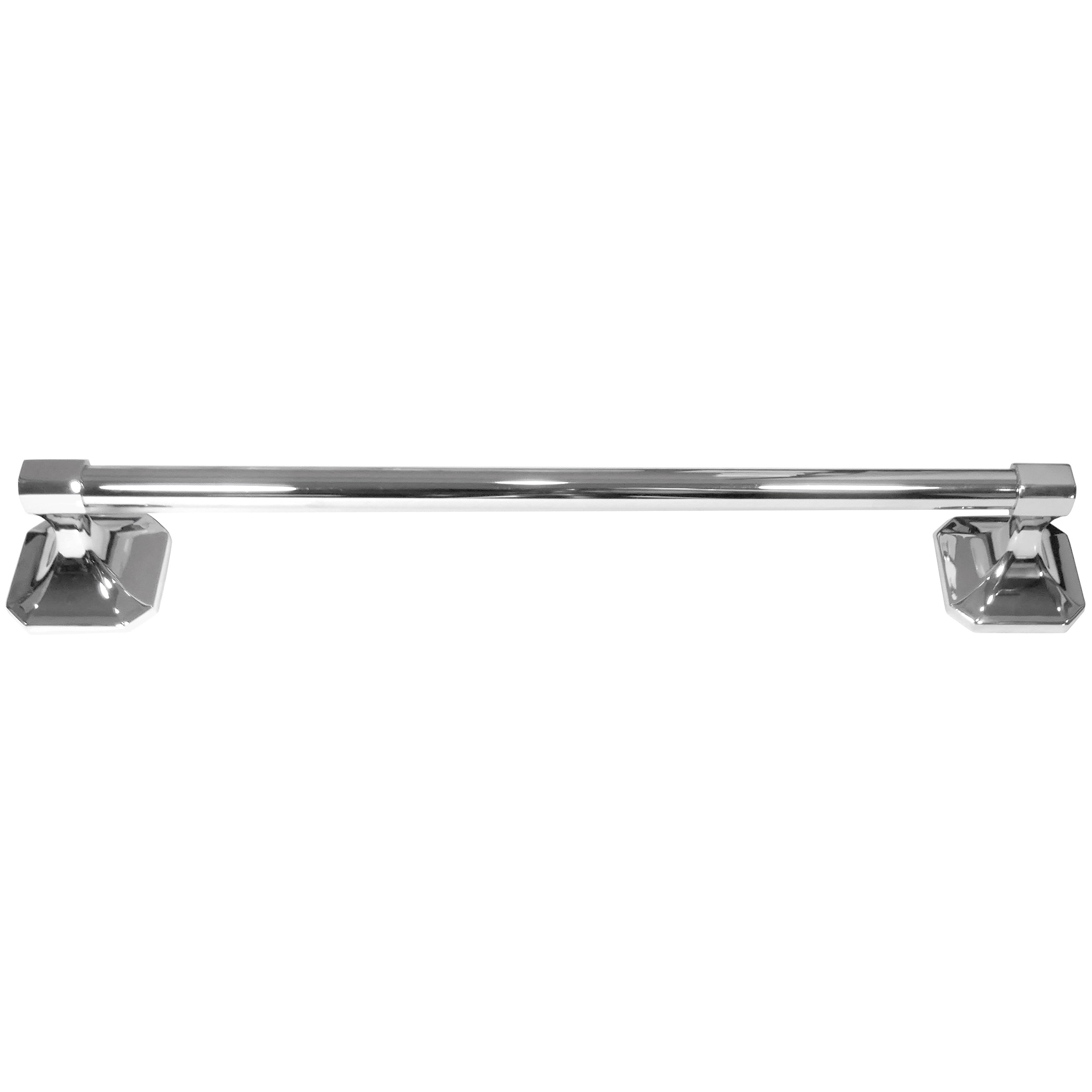 Paradise Bathworks 65126 Valhalla 18-in Chrome Wall mount Single Towel Bar