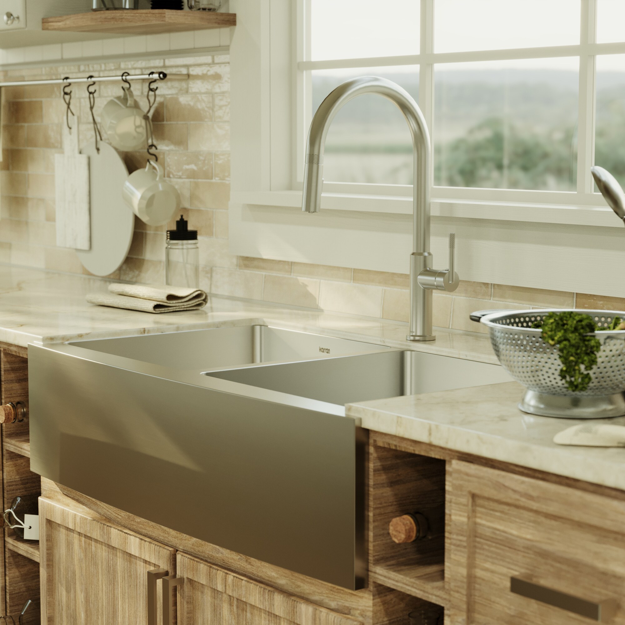 Karran EL-88-PK1 Kitchen-Sinks - View #3