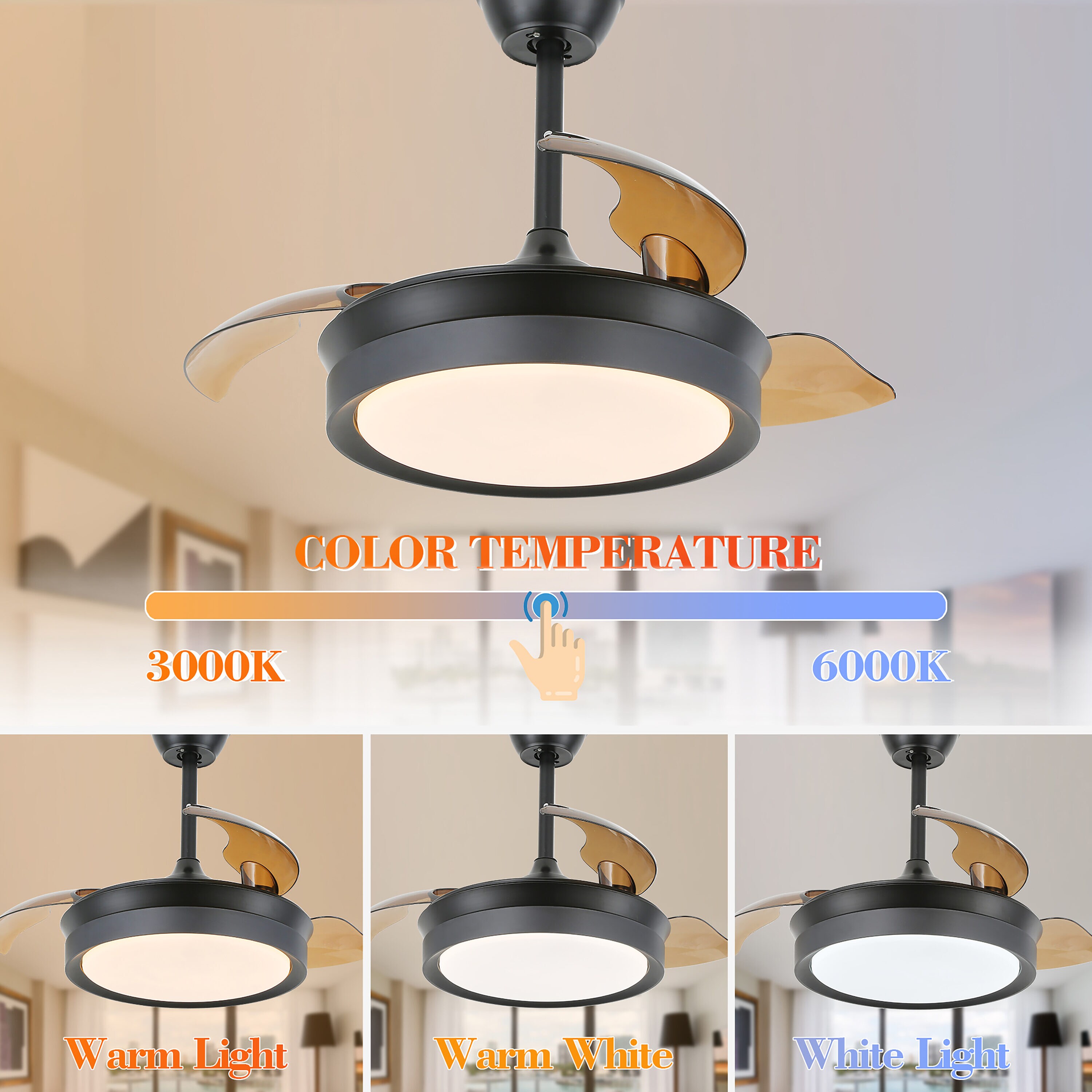 Bella Depot BD3605-B Ceiling-Fans - View #5