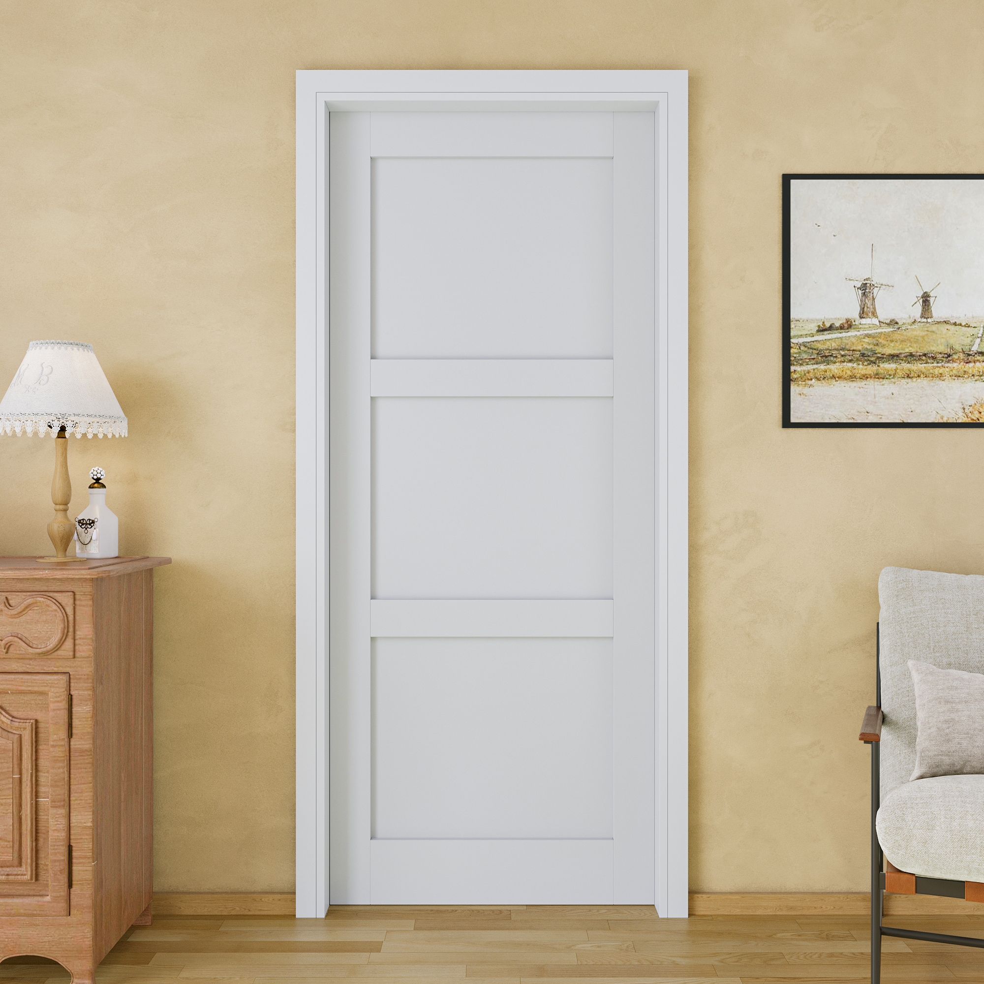 JUJUBON IN-PDXB-3L-32 Pocket-Doorframe-Screens - View #4