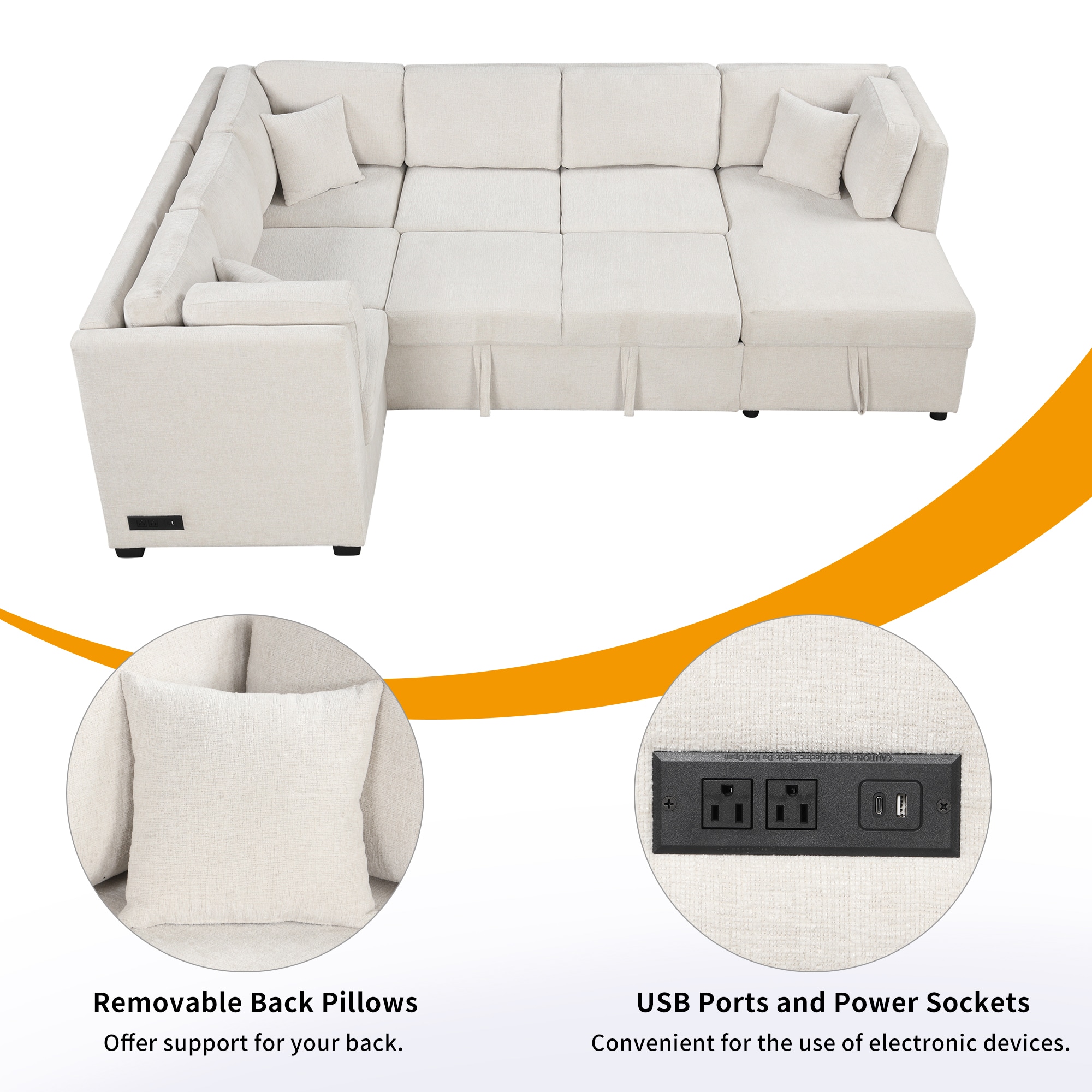 ModernLuxe N719S001410A Sofas-Loveseats - View #5