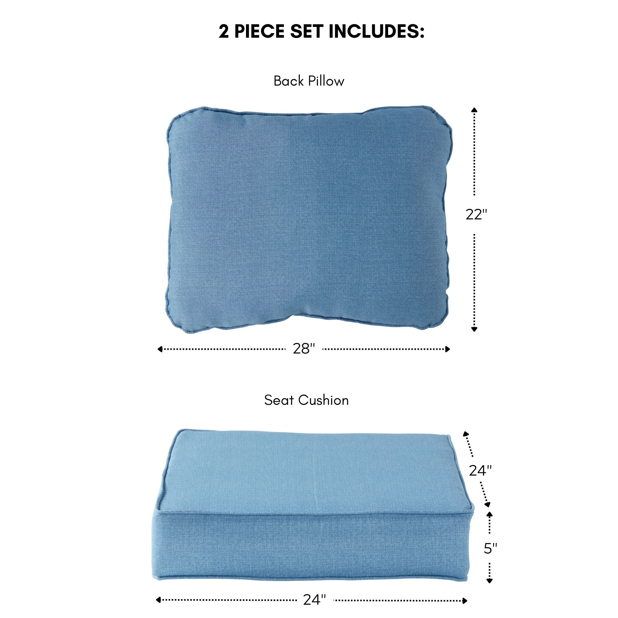 Greendale Home Fashions OC7820-DENIM Patio-Furniture-Cushions - View #3