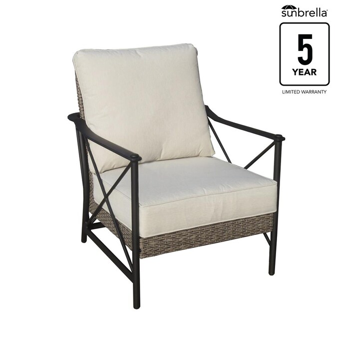 Allen Roth Rothenbee Set Of 2 Wicker, Allen And Roth Outdoor Furniture