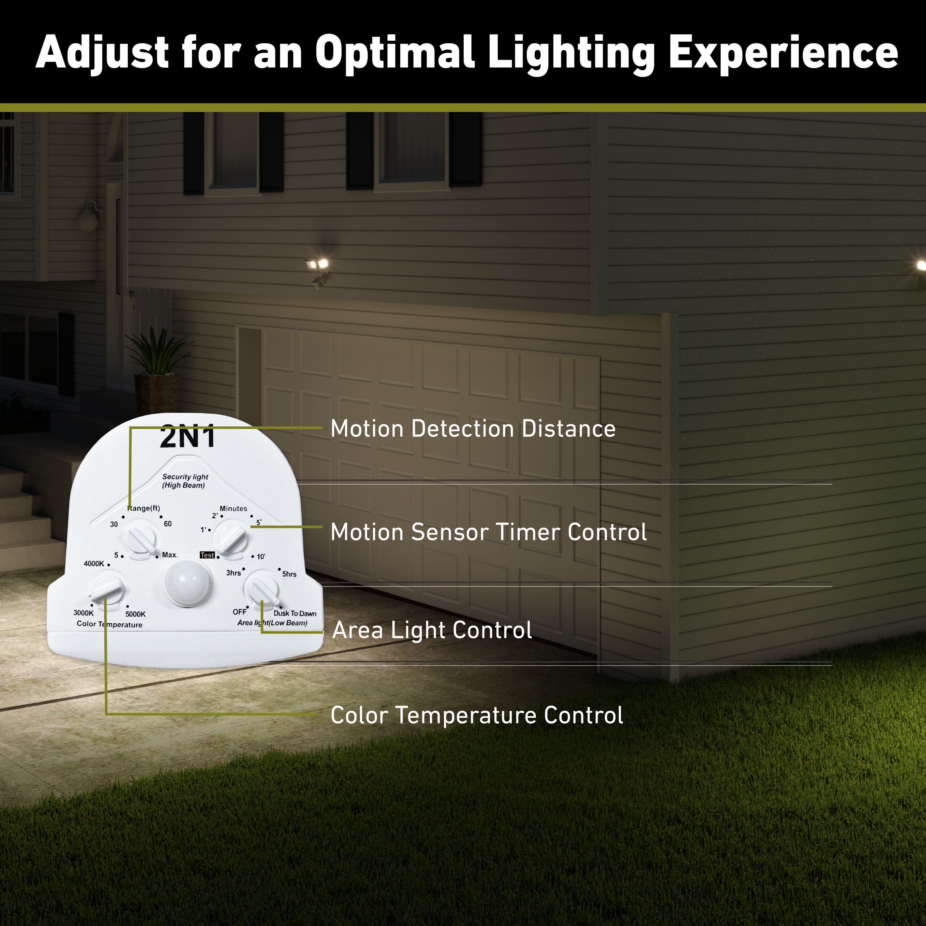 Good Earth Lighting SE1293-WH3-02LF0-G Motion-Activated-Floodlights - View #16