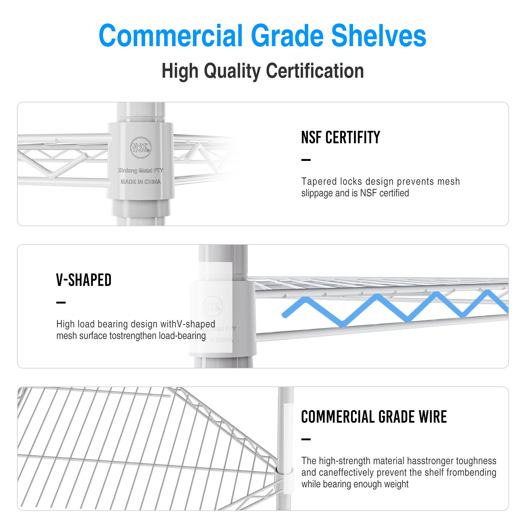 Kahomvis LIKE-QPS4-052 Free-Standing-Shelving - View #5