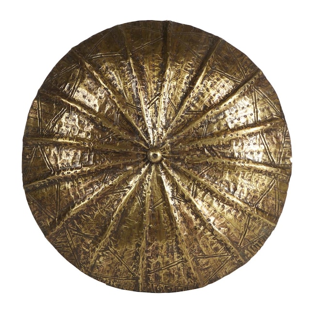 Grayson Lane Gold Wood Eclectic Sculpture in the Decorative Accessories ...