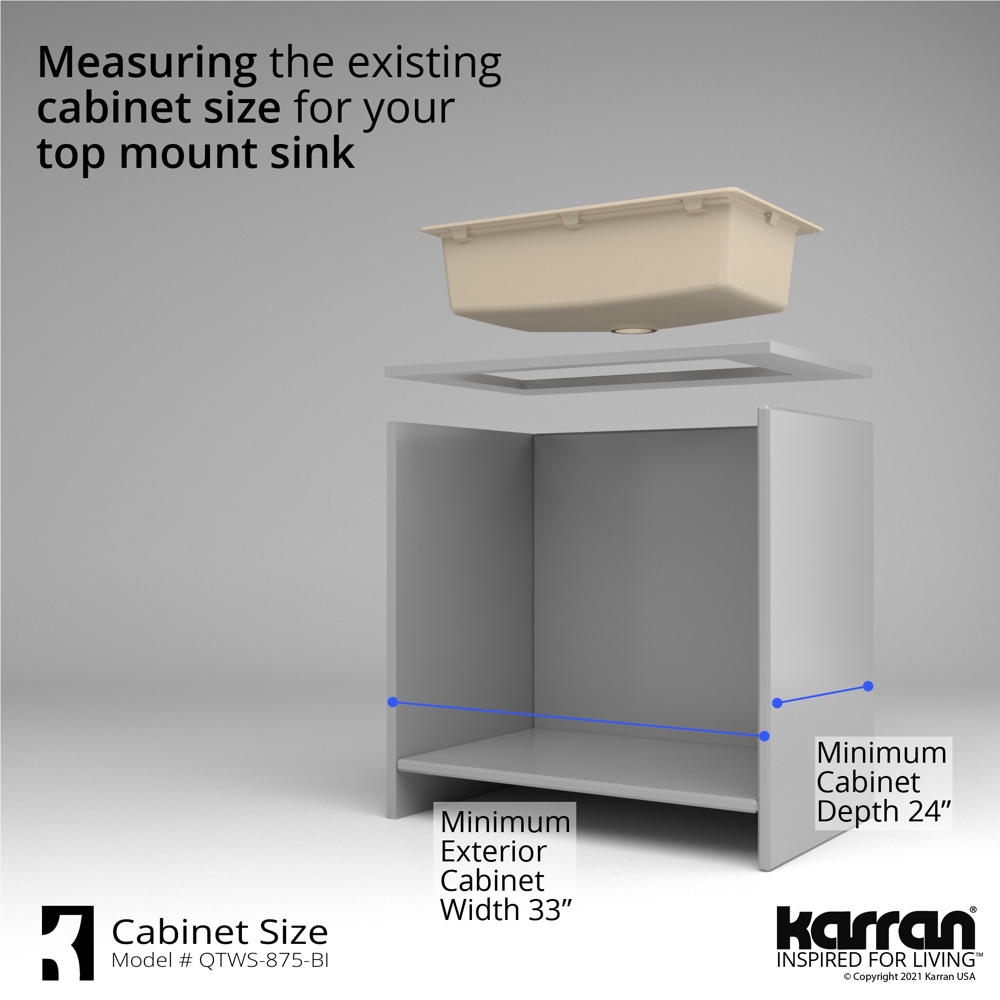 Karran QTWS-875-BI Kitchen-Sinks - View #10