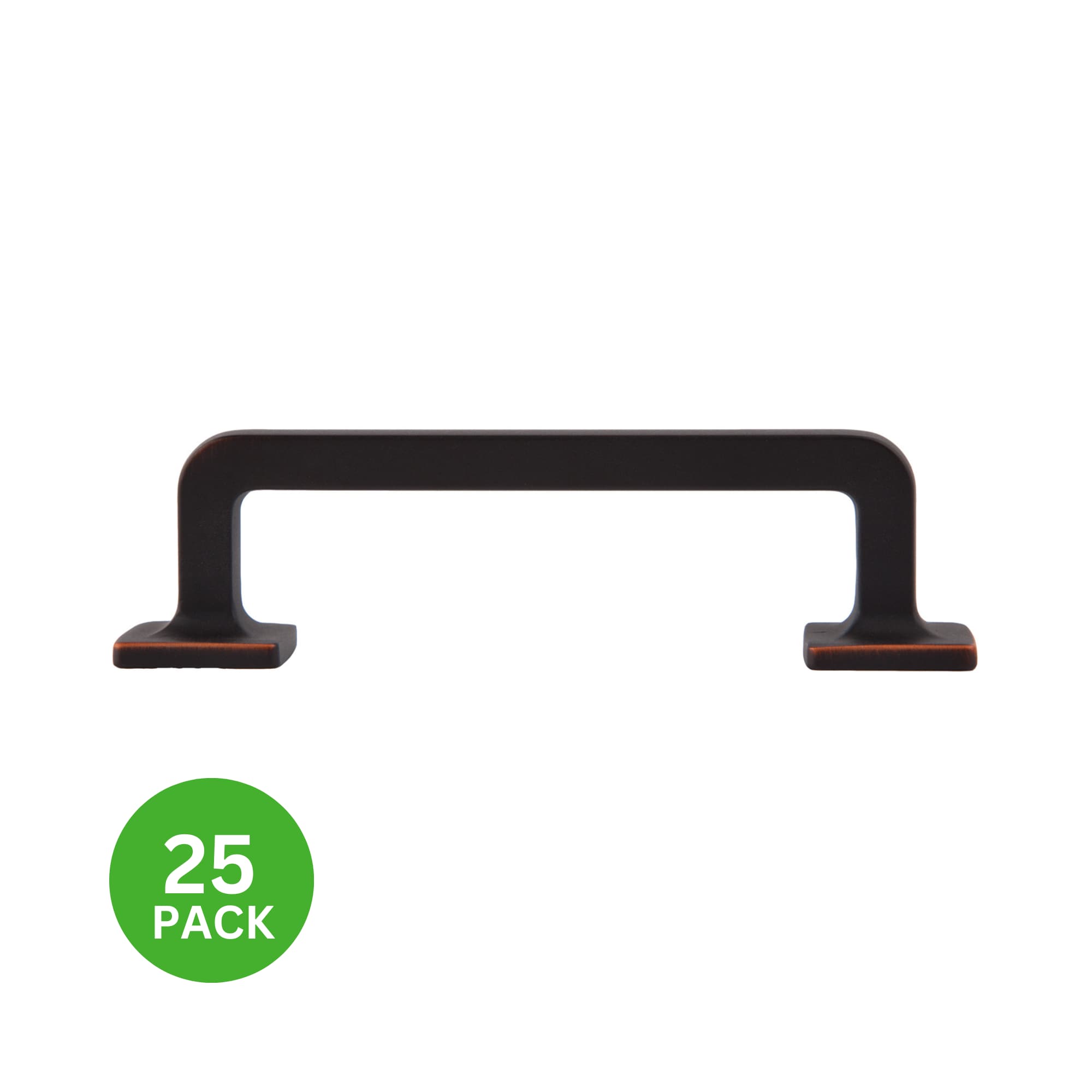 Sumner Street Home Hardware - Boise 3-1/2-in , 89mm Center to Center Oil-Rubbed Bronze Square Bar...