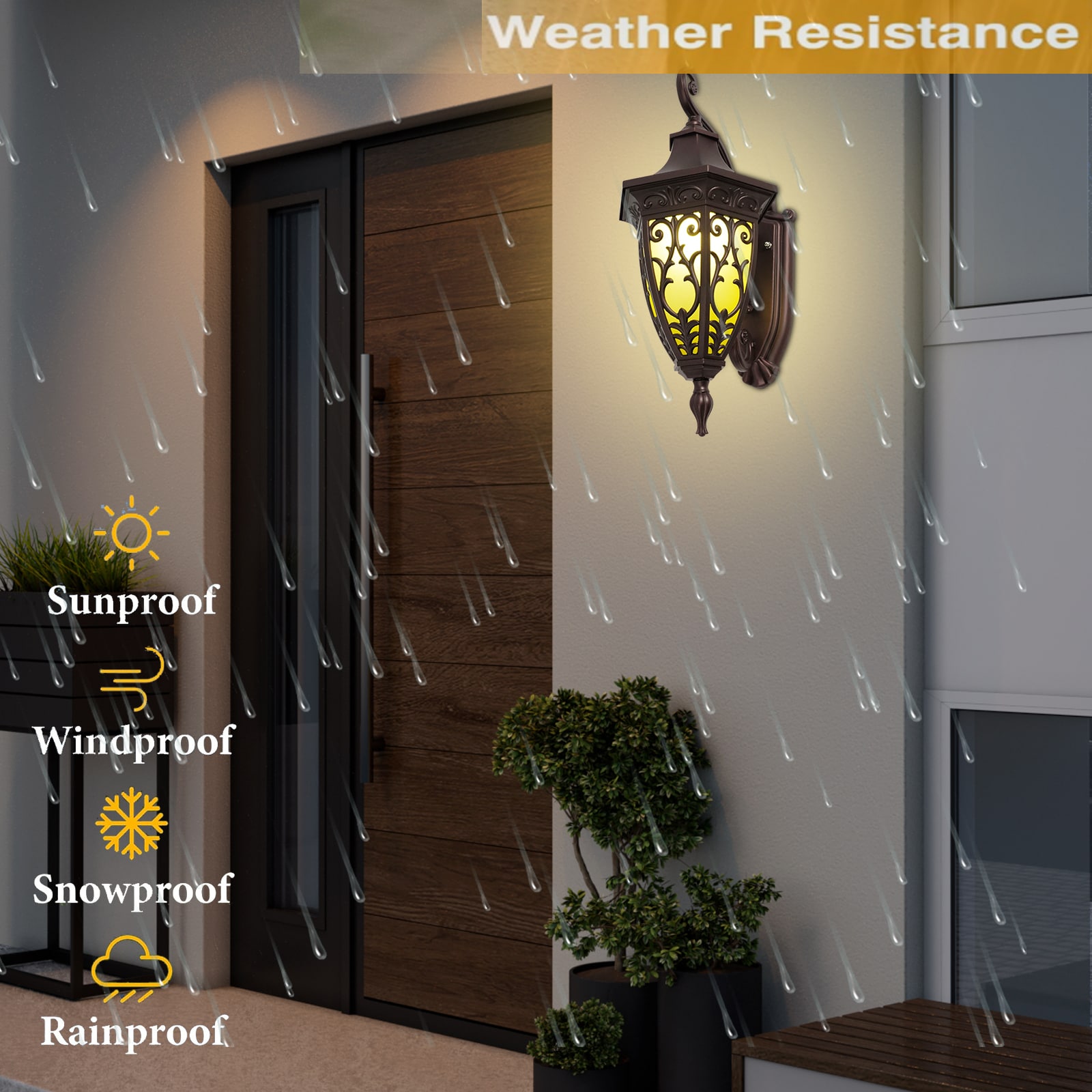 Oukaning KBUCQ17RUS-1 Outdoor-Wall-Lighting - View #10